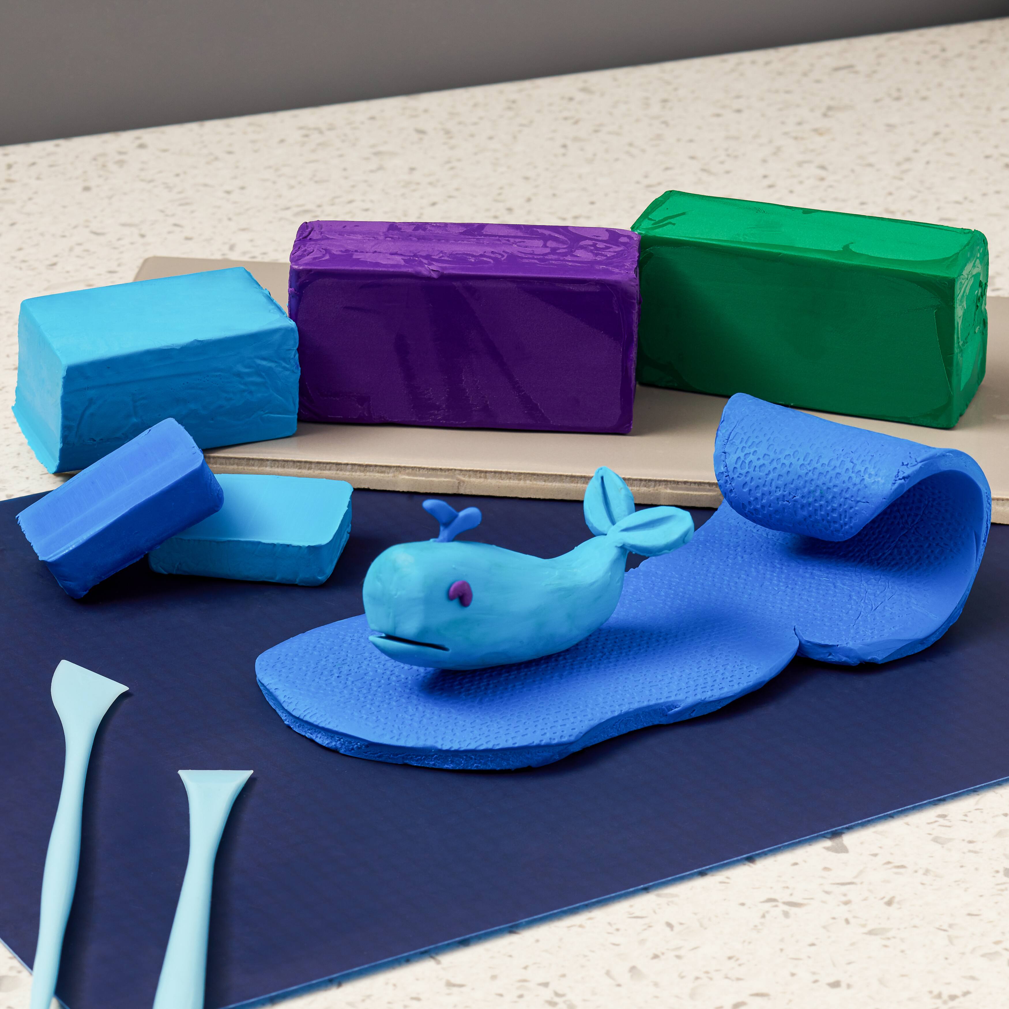 12 Pack: Cool Colors Plastalina Modeling Clay Set by Craft Smart®