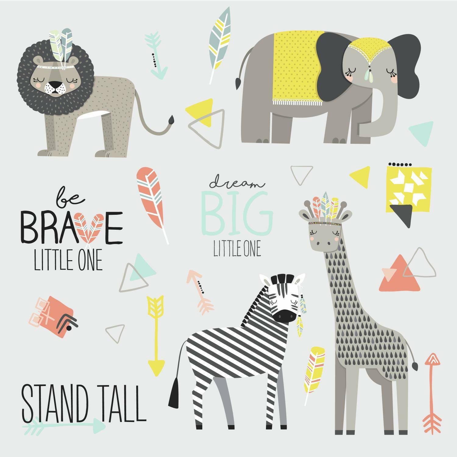 RoomMates Little Explorer Animal Peel & Stick Wall Decals | Michaels®