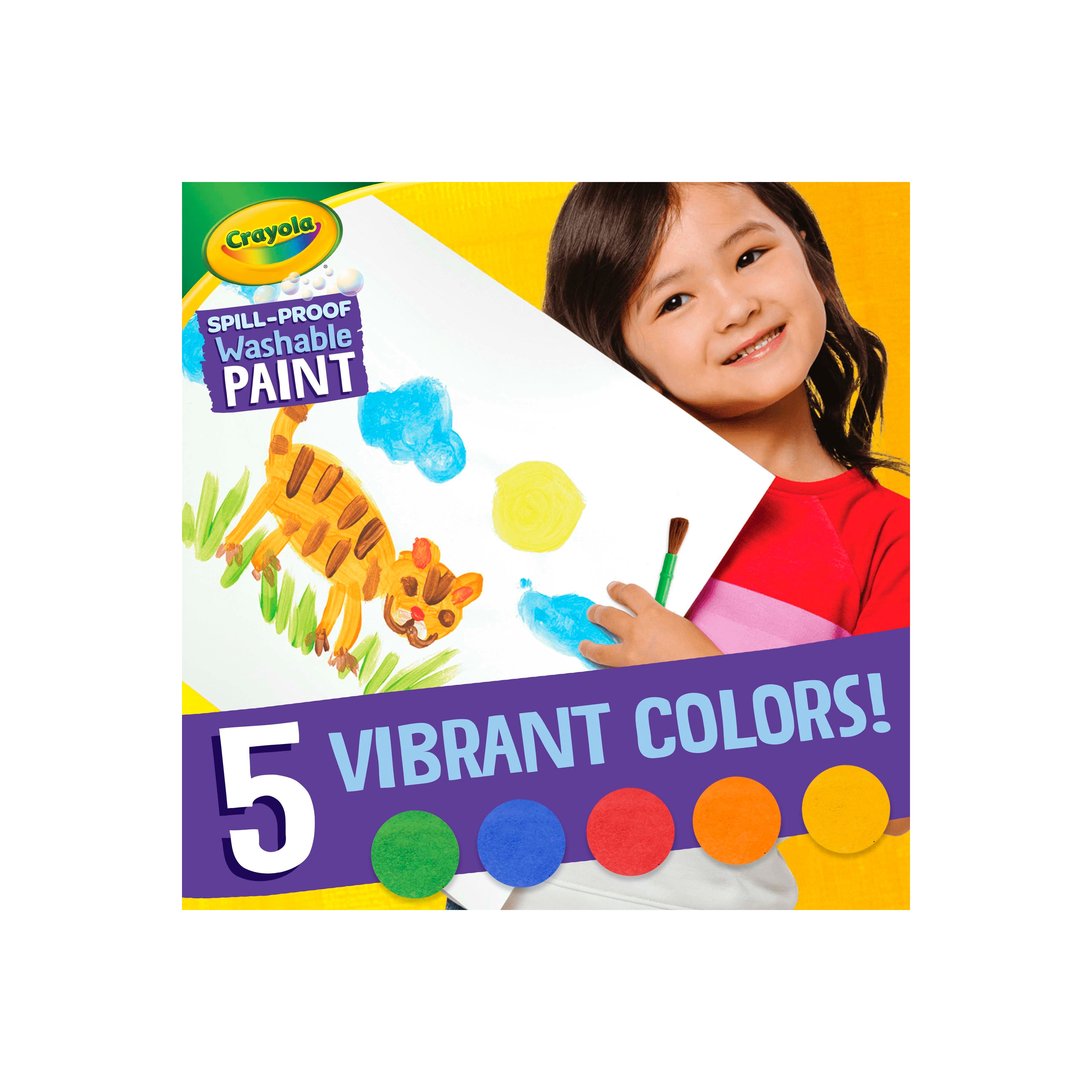 Crayola&#xAE; Spill-Proof Washable Paint Set