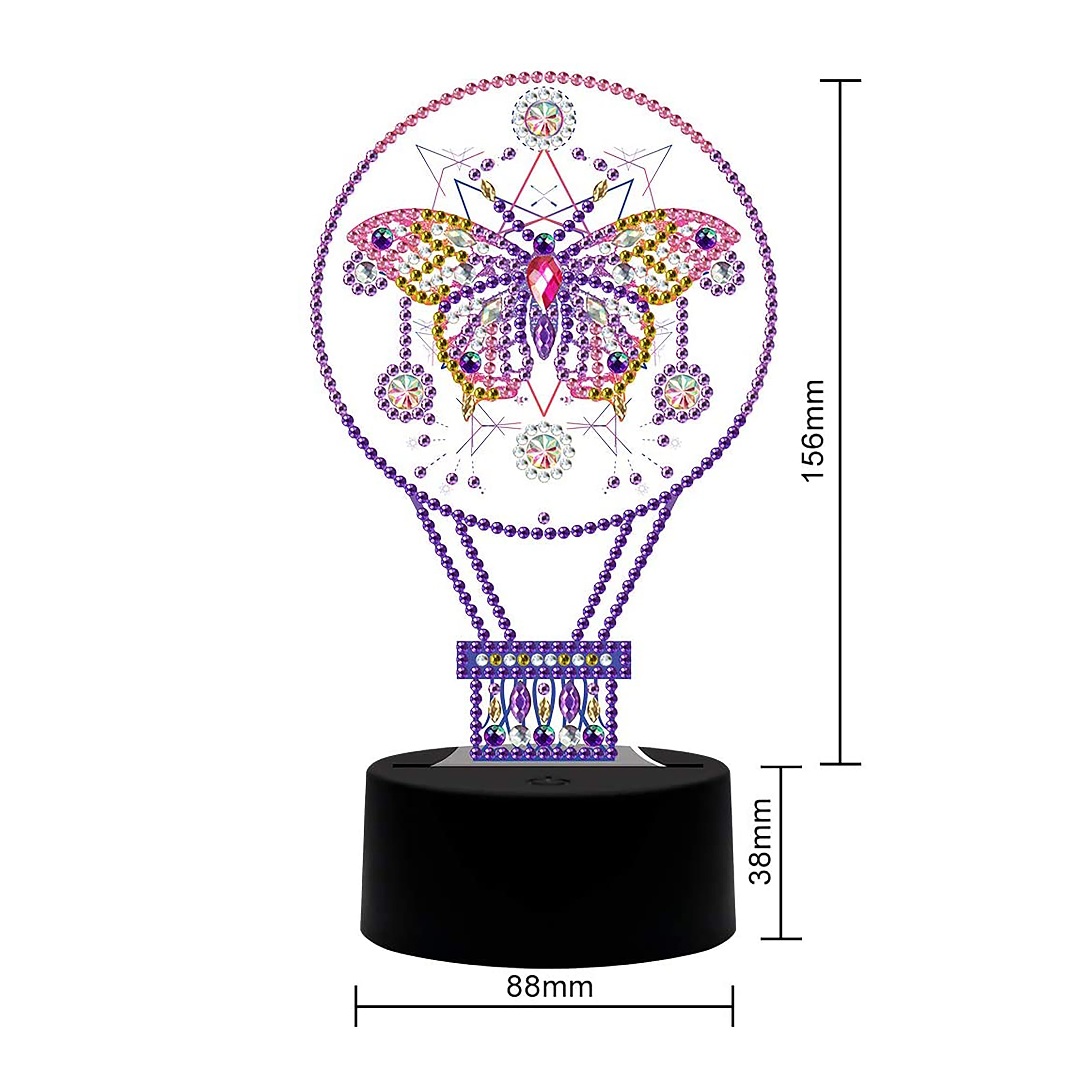 Sparkly Selections Butterfly Lamp Diamond Art Kit