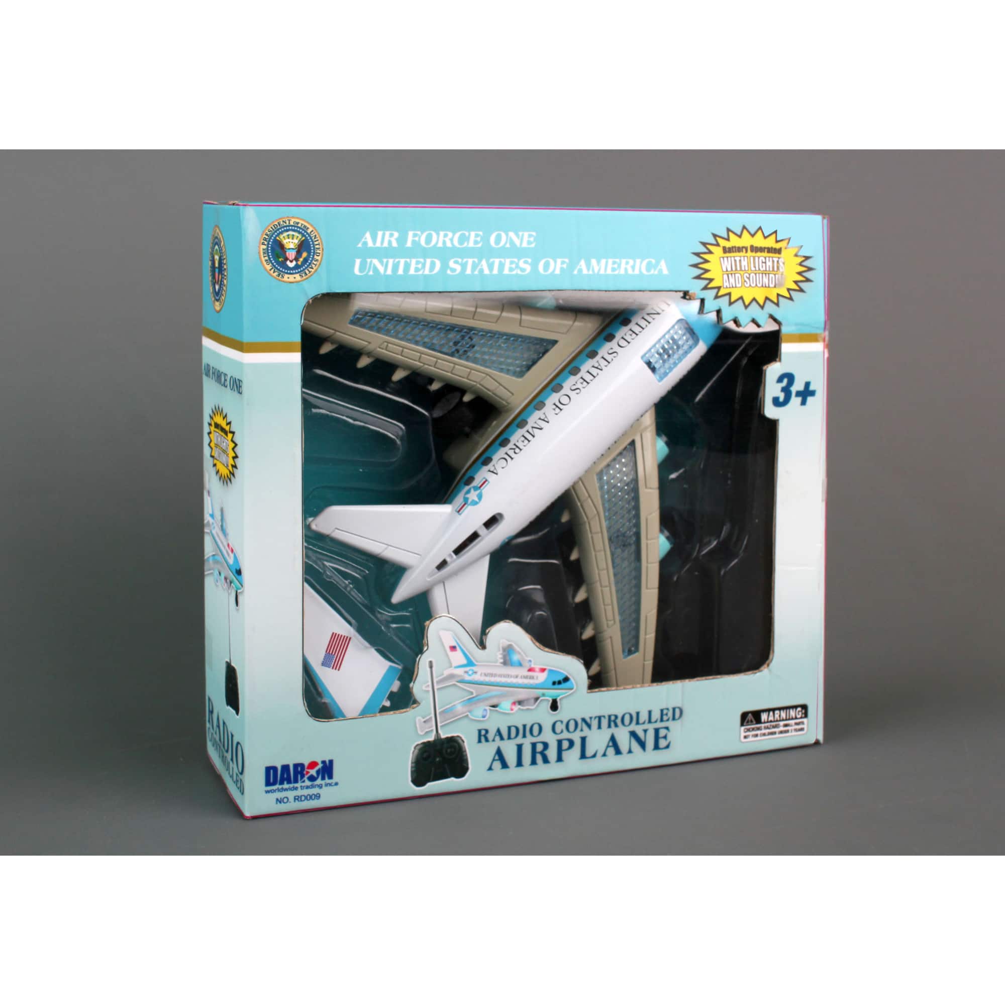 Daron Radio Control Air Force One Plane Toy