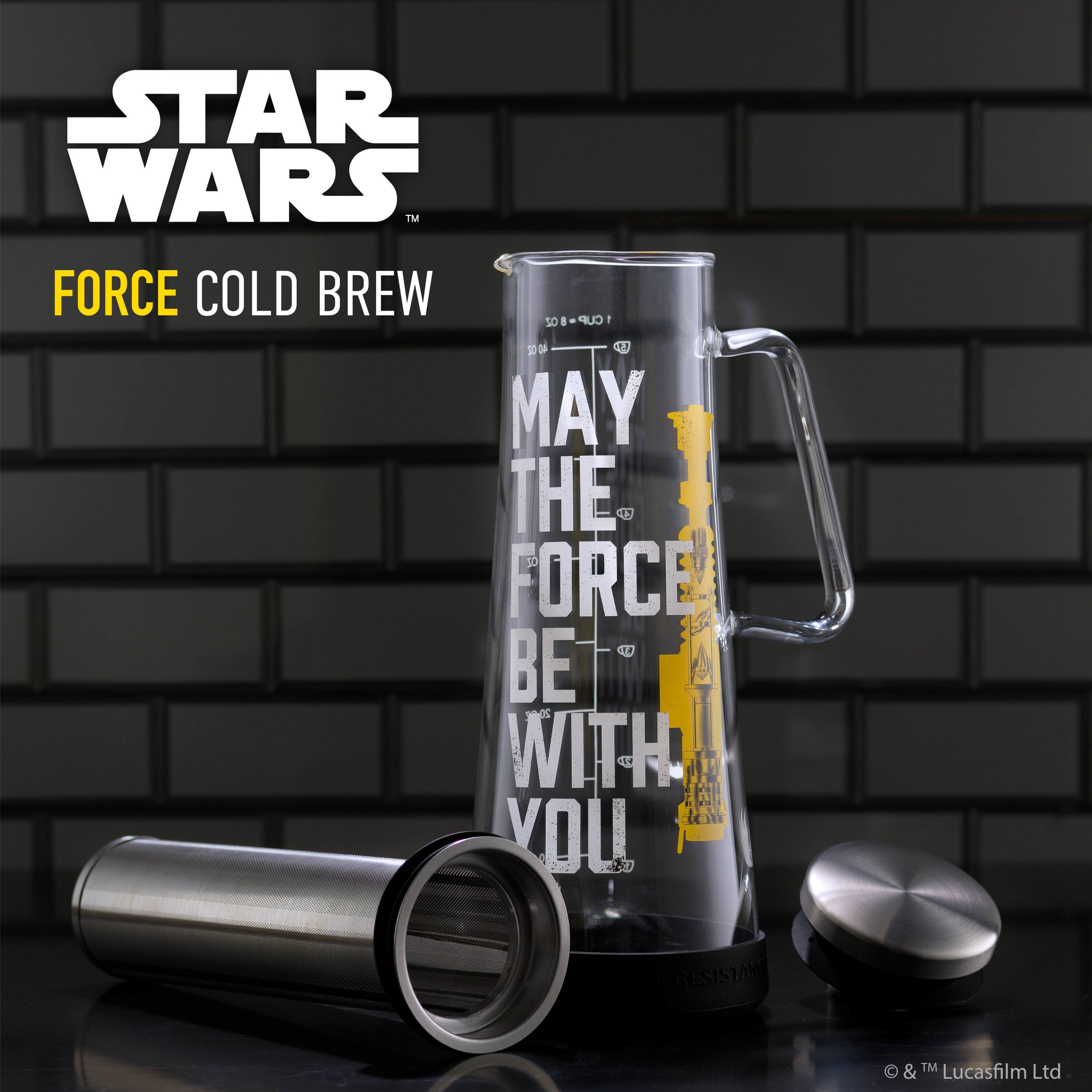 JoyJolt&#xAE; Star Wars&#x2122; 32oz.&#xA0;Force&#xA0;Cold Brew Glass Pitcher