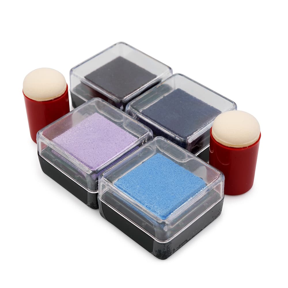 Purple &#x26; Blue Pigment Ink Pad &#x26; Dauber Set by Recollections&#x2122;
