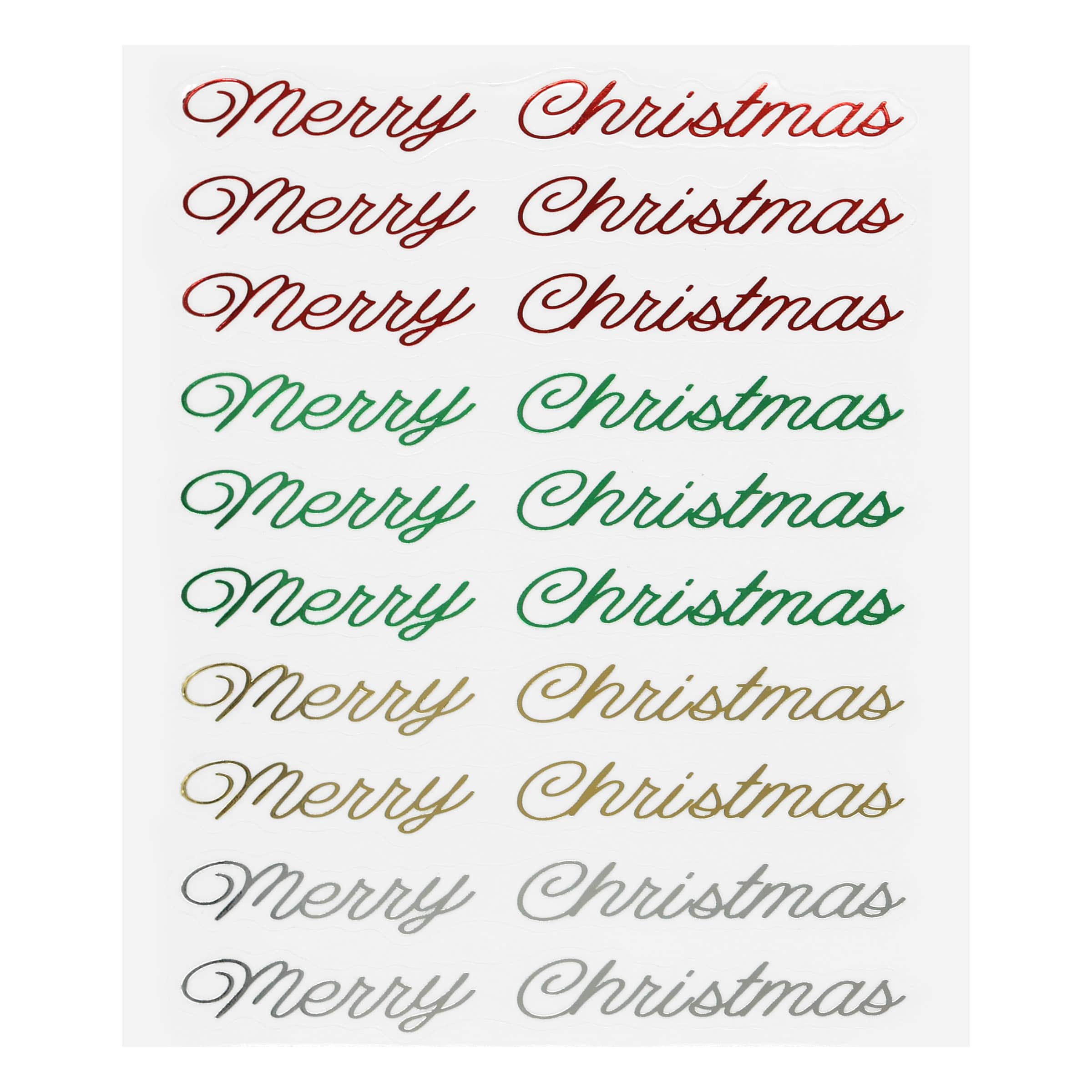 Merry Christmas Stickers by Recollections&#x2122;