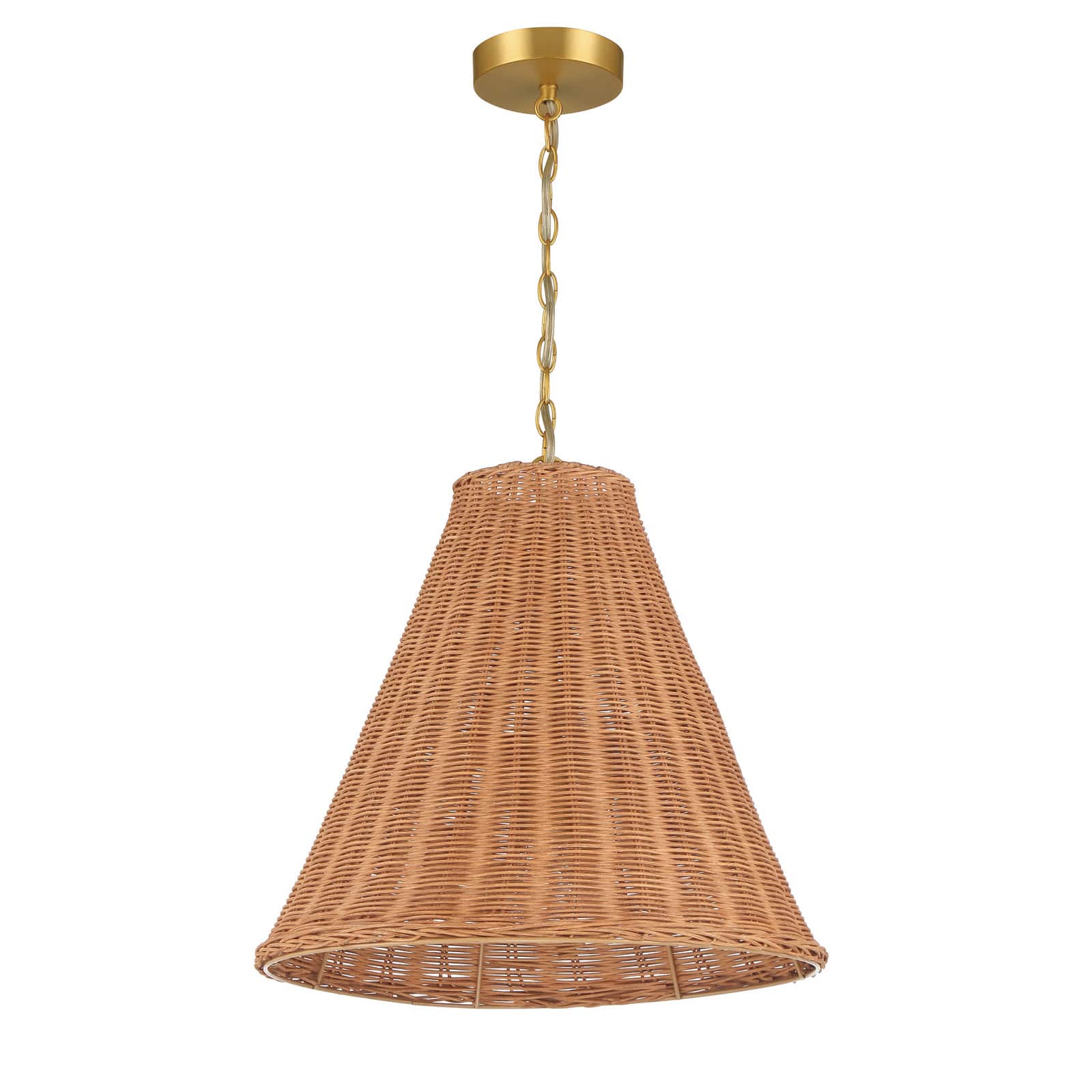Hello Honey&#xAE; Rattan Taper Pendant Light