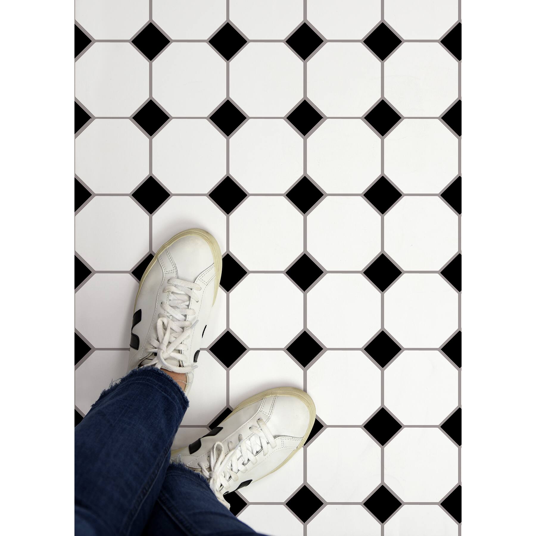 FloorPops Hudson Peel &#x26; Stick Floor Tiles
