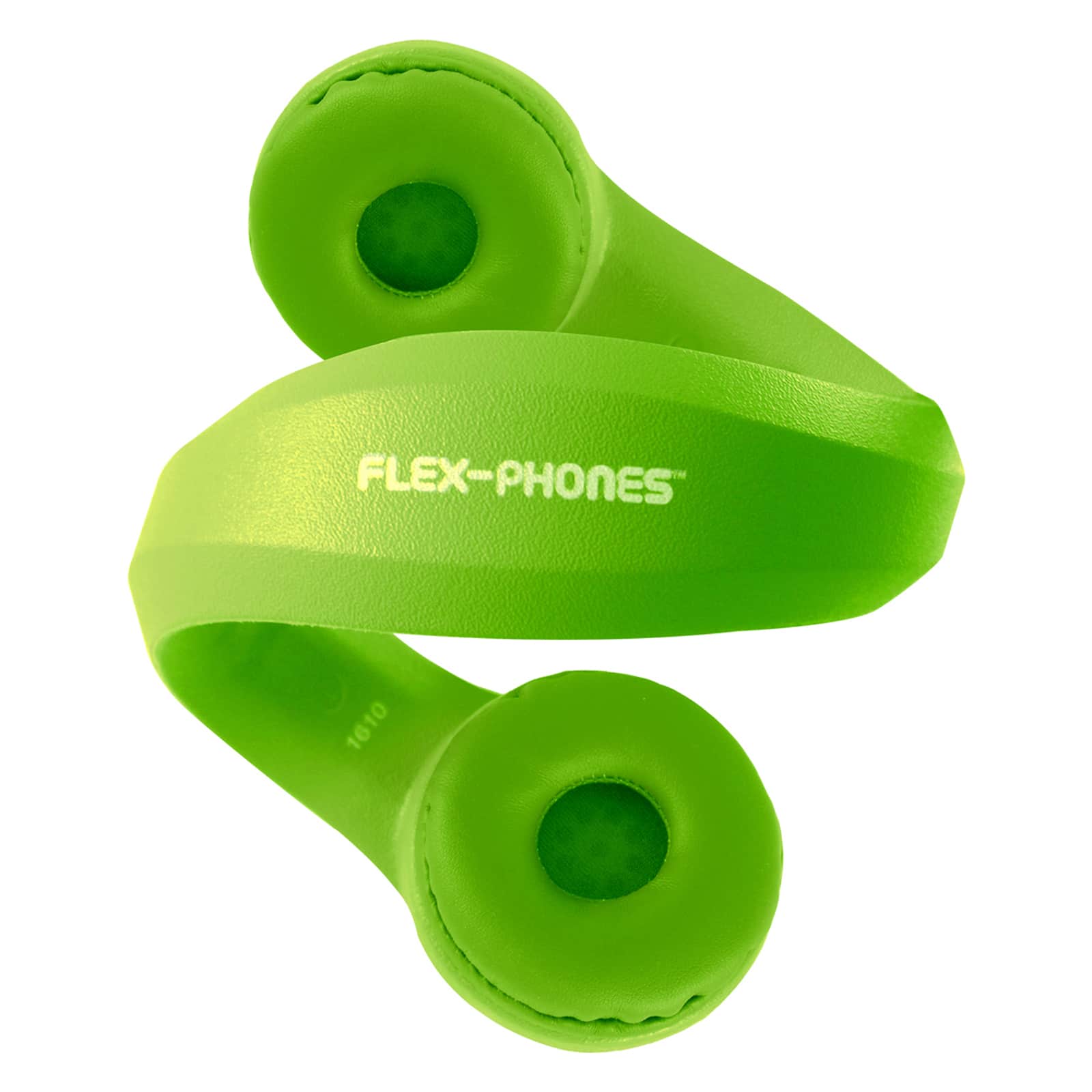 HamiltonBuhl® Flex-Phones™ Green Indestructible Foam Headphones