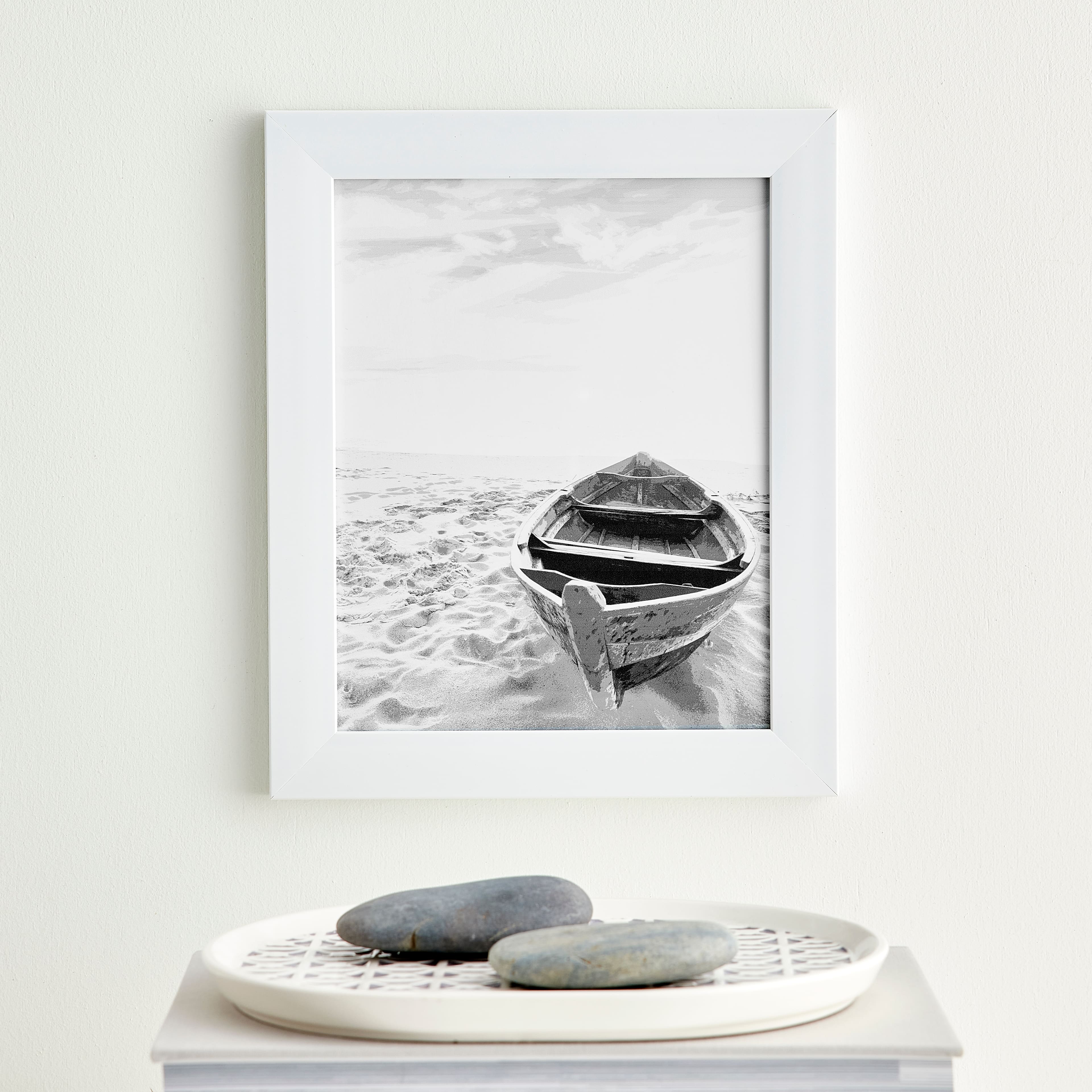 Aspect 8" x 10" White Wide Frame by Studio Décor®