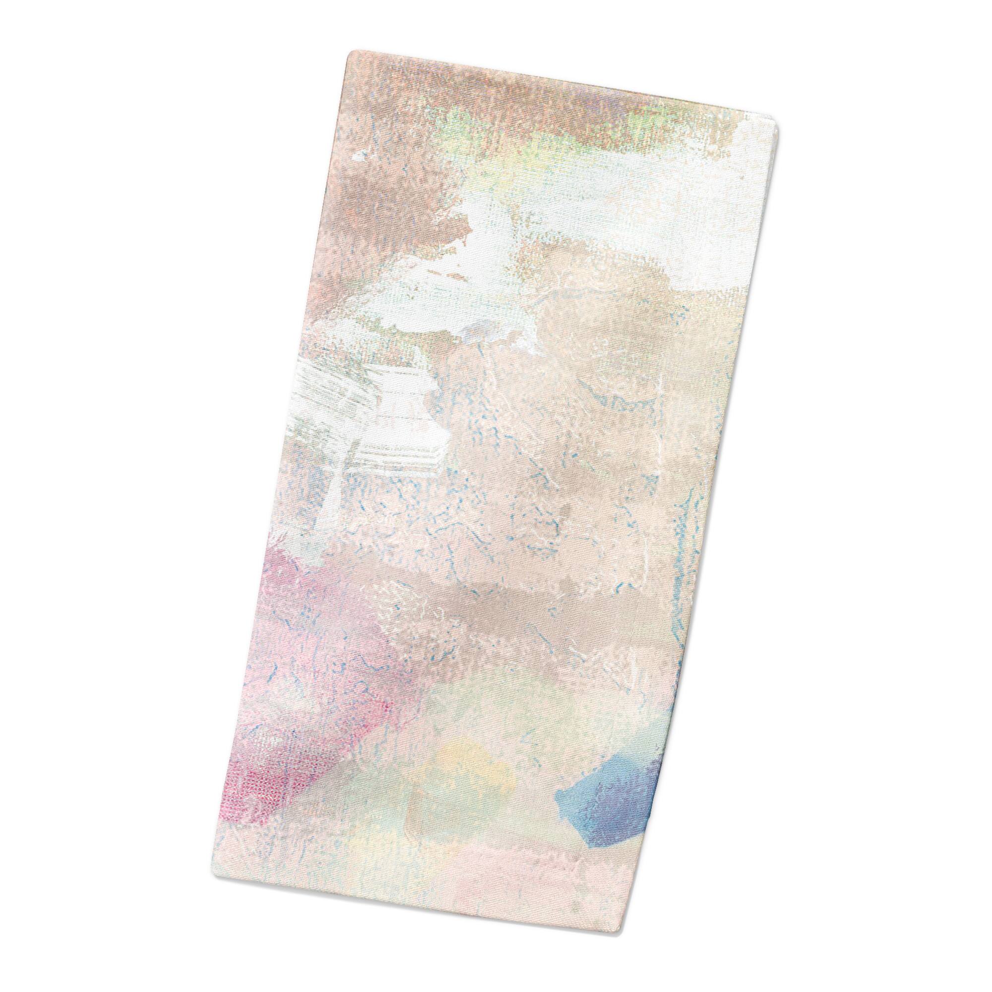 Funky Blush Misc. 10&#x22; x 10&#x22; Cotton Twill Napkin