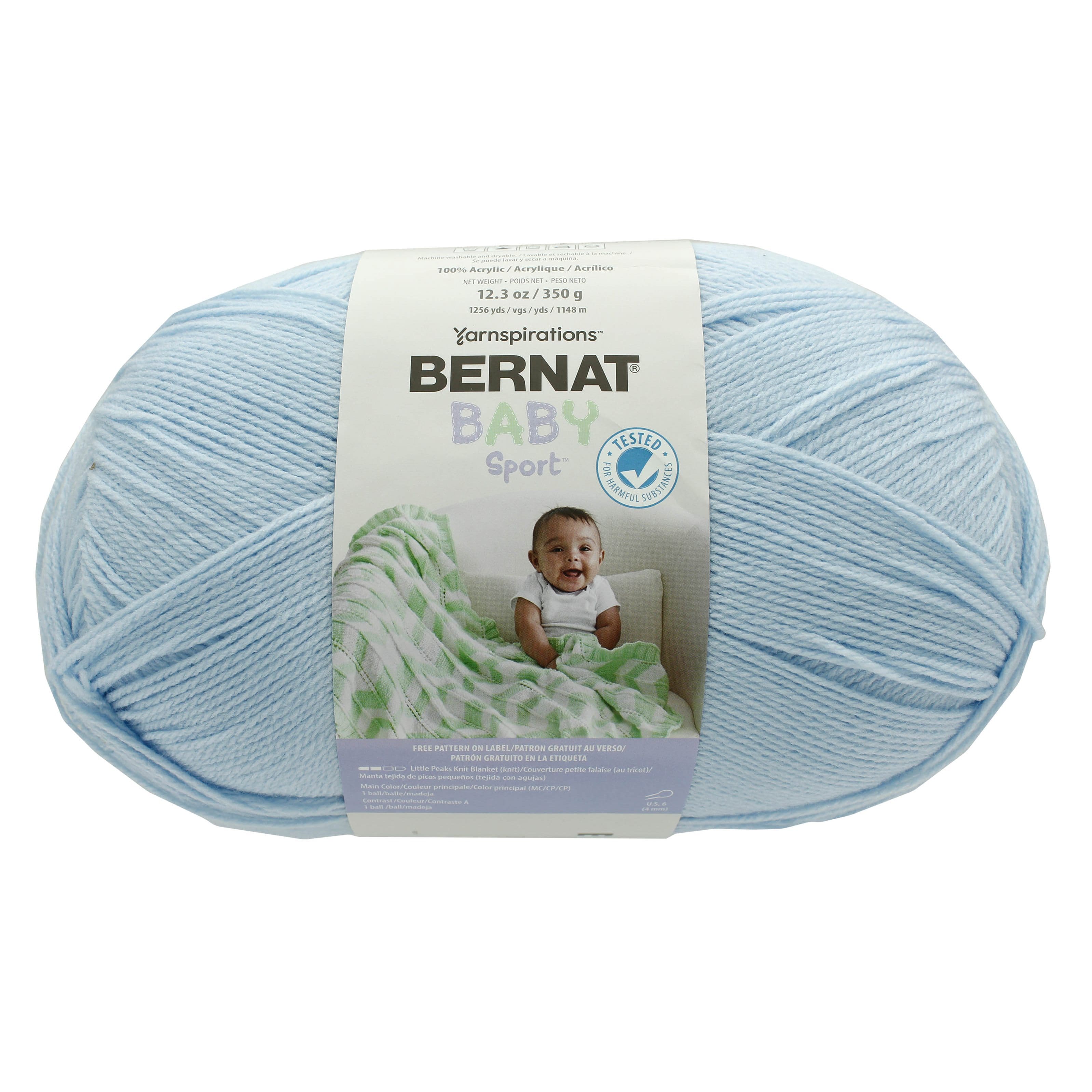 Bernat Baby Blanket Big Ball Yarn-Posey Purple, 1 count - Fry's Food Stores