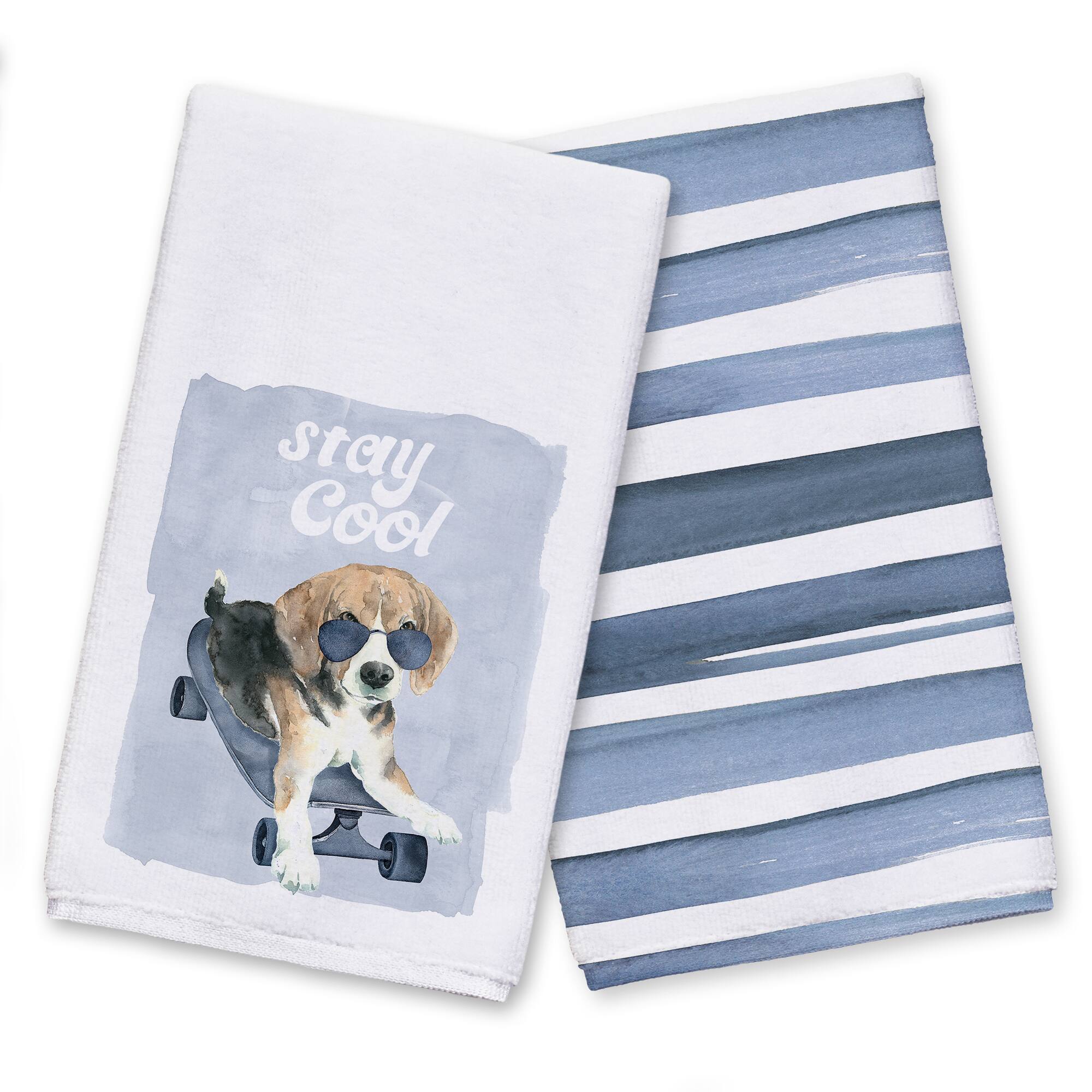 Funny Dog No.7 Tea Towel Set