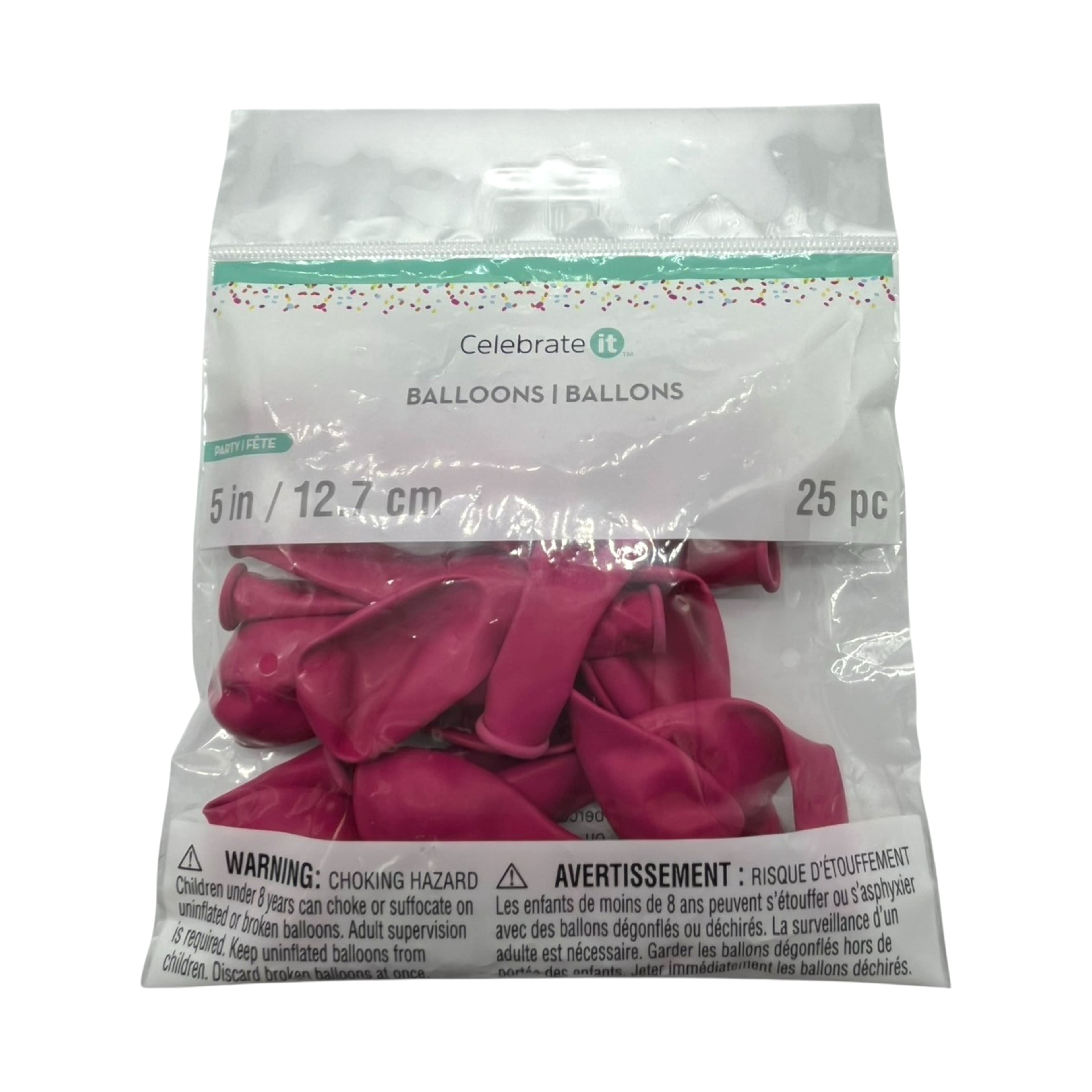 5" Solid Latex Balloons, 25ct. by Celebrate It™