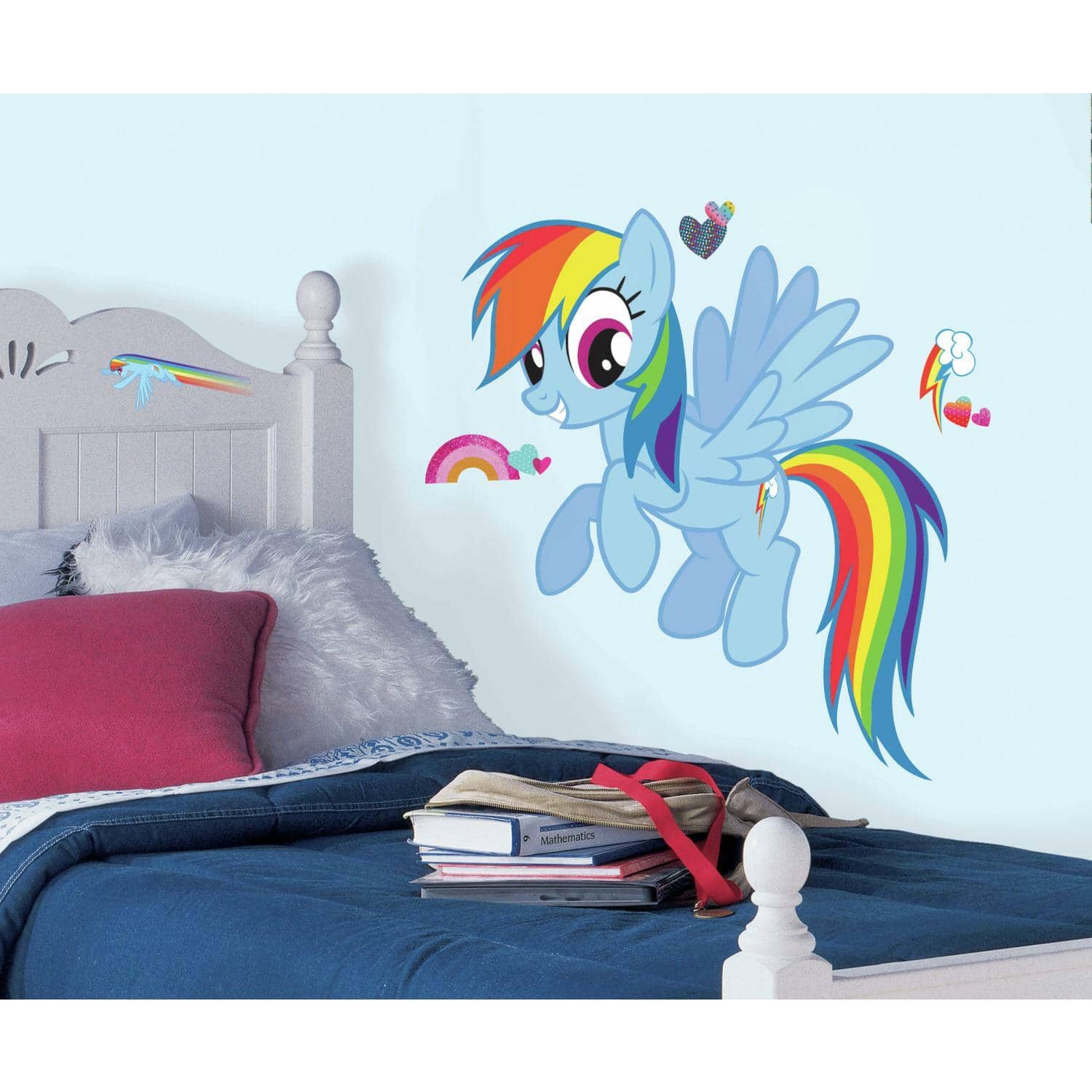 RoomMates My Little Pony Rainbow Dash Peel &#x26; Stick Giant Decal
