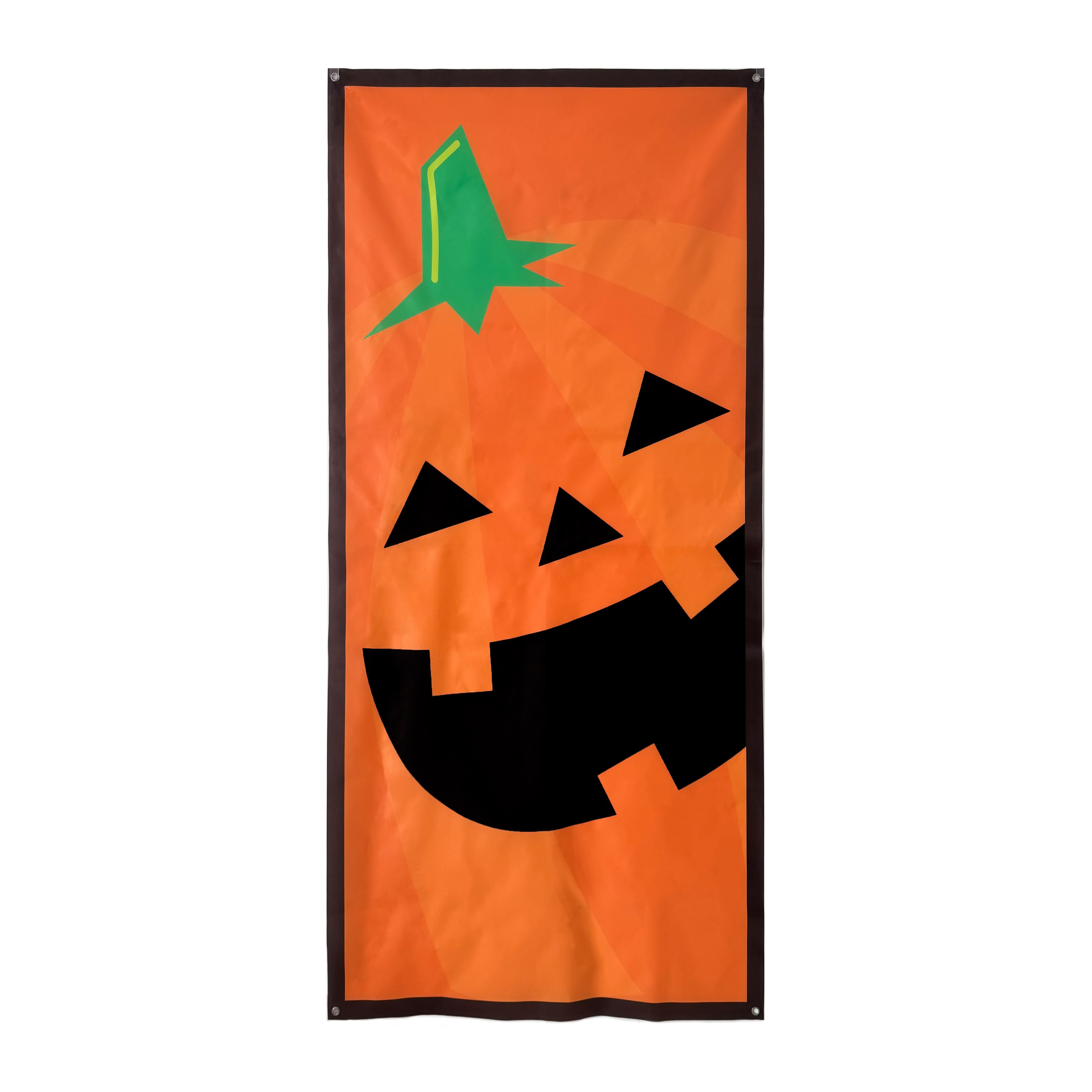 6ft. Jack-O&#x27;-Lantern Door Cover by Ashland&#xAE;