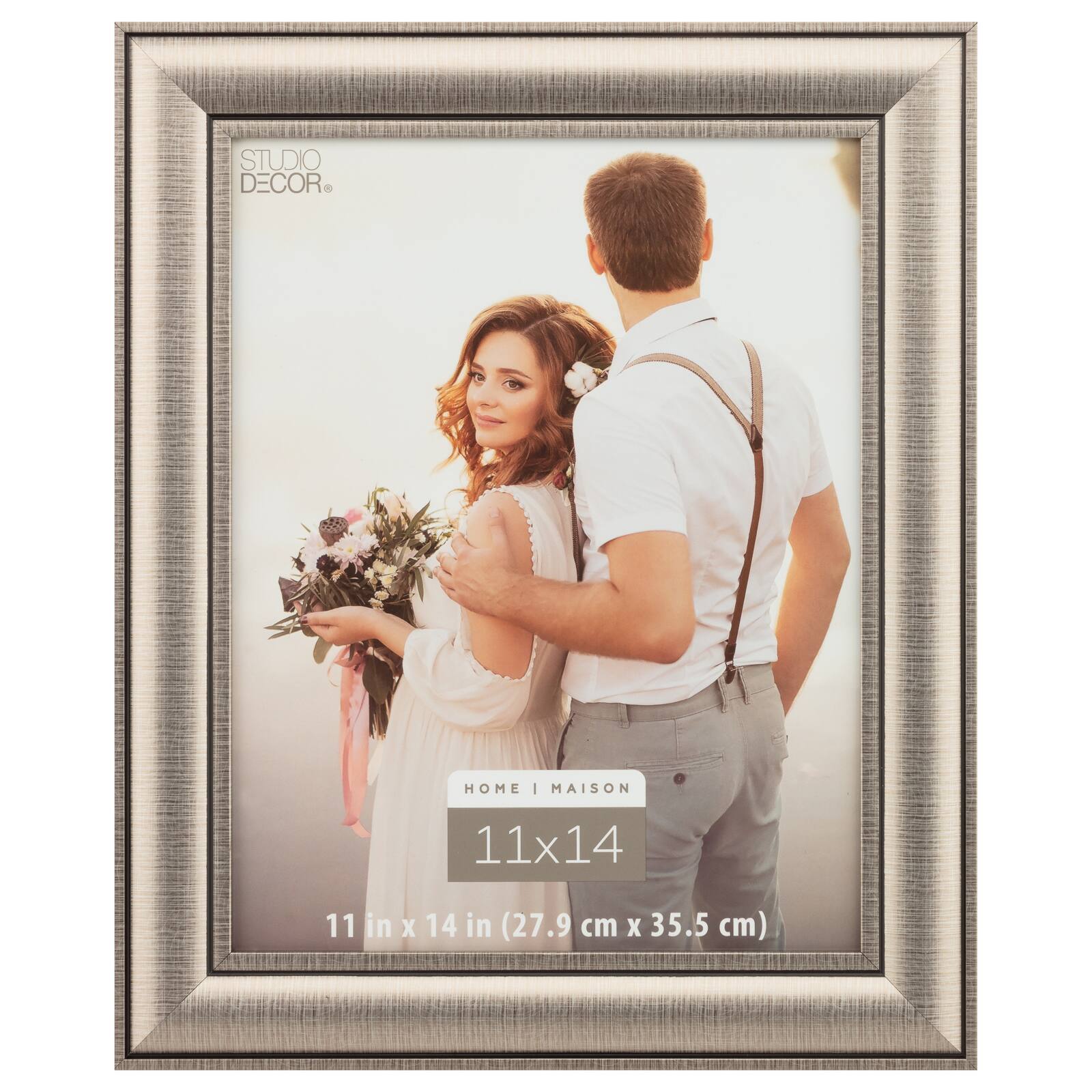 Silver Metallic Frame, Home Collection by Studio Décor®