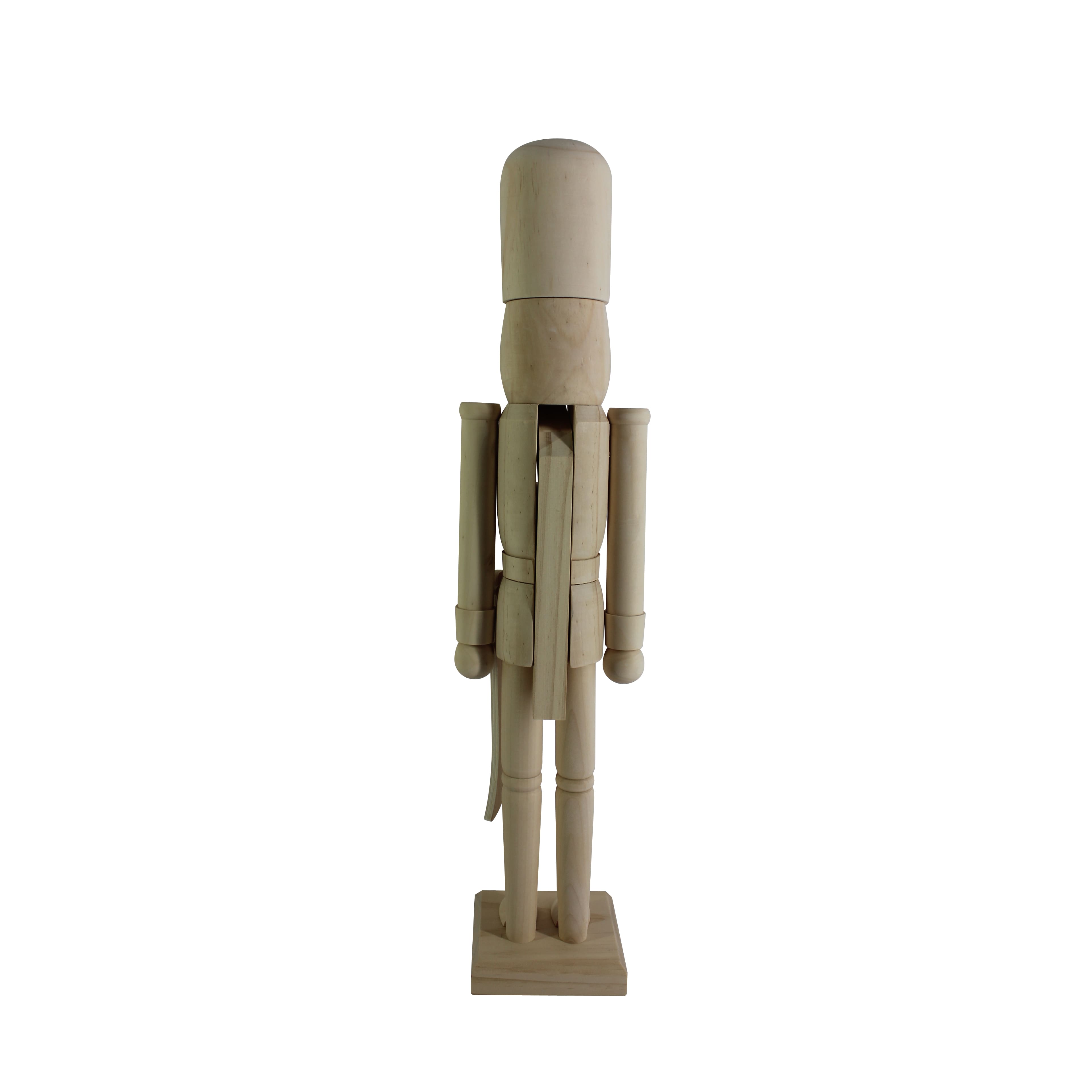24&#x22; Soldier with Saber DIY Pinewood Nutcracker by Make Market&#xAE;