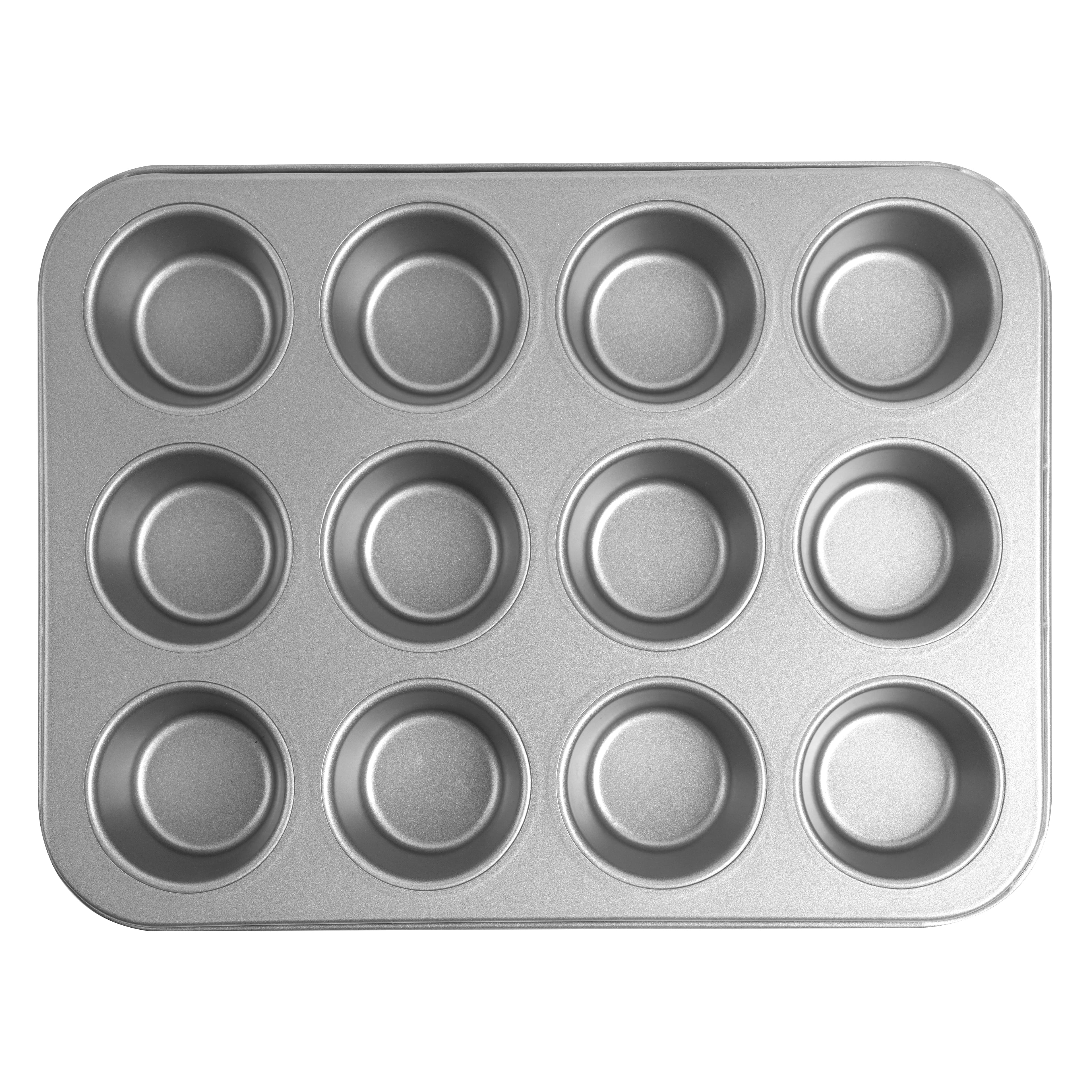 6 Pack: Wilton 12-Cup Muffin Pan by Celebrate It, Size: Standard, Silver