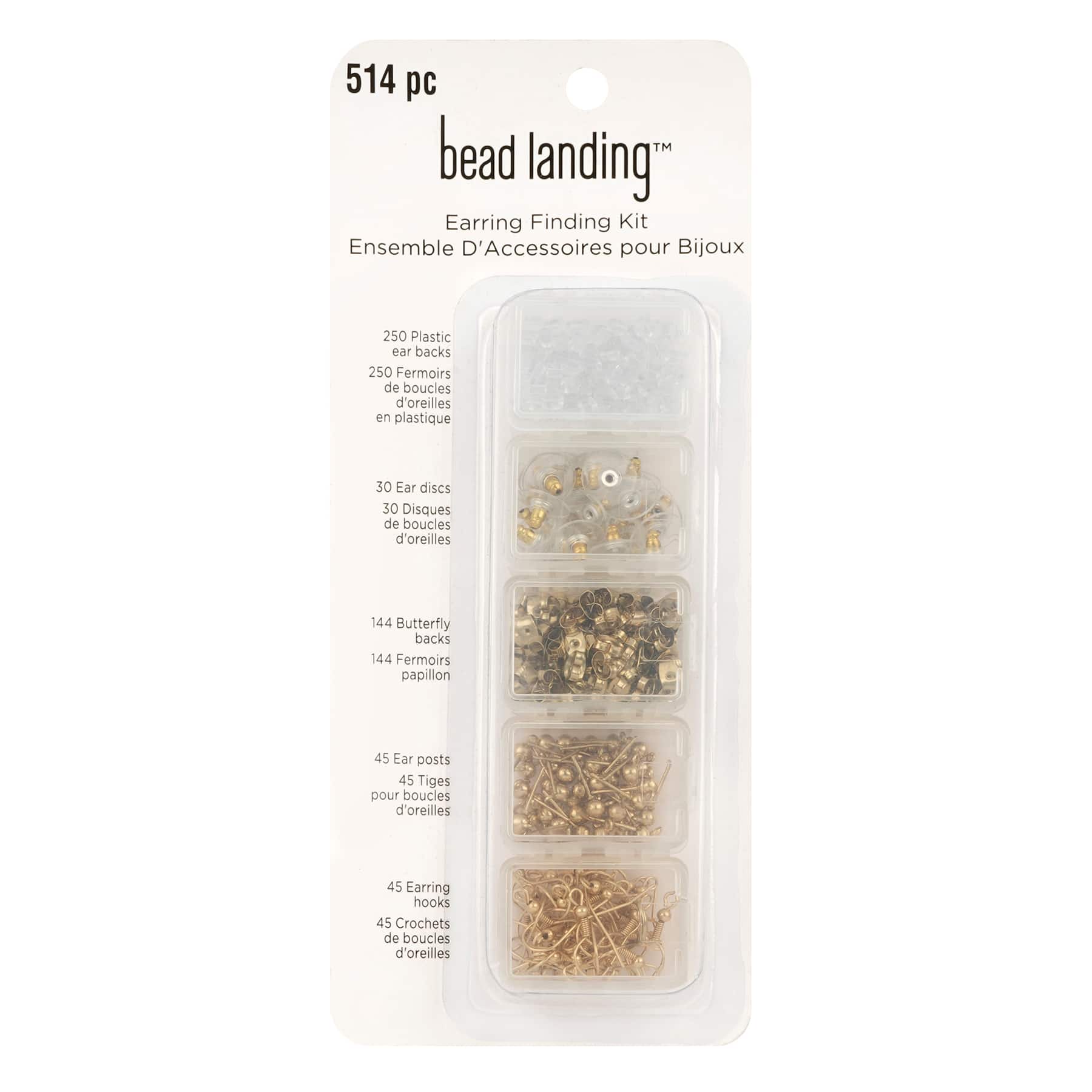 6 Pack: Earring Finding Kit by Bead Landing™