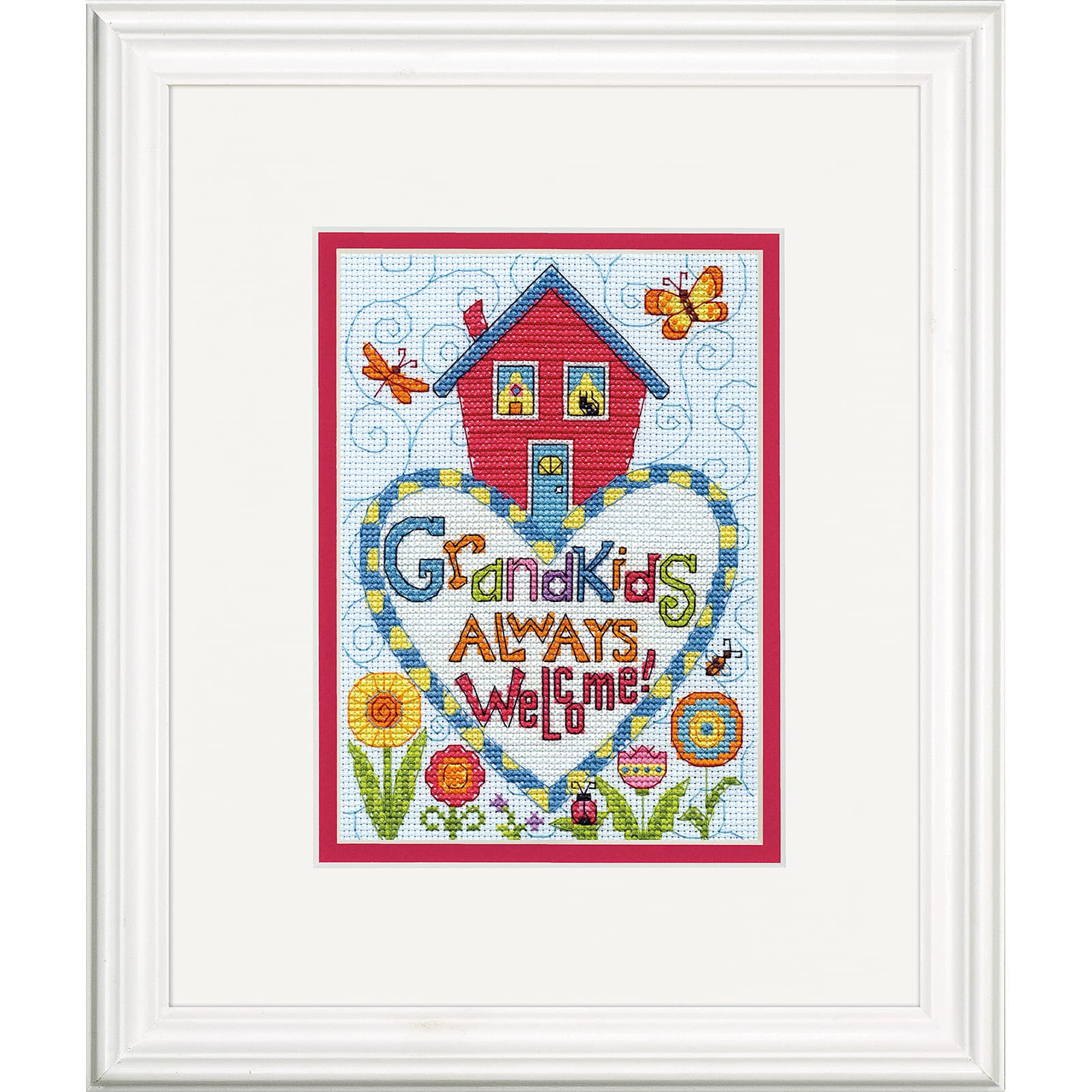 Dimensions Grandkids Always Welcome! Counted Cross Stitch Kit