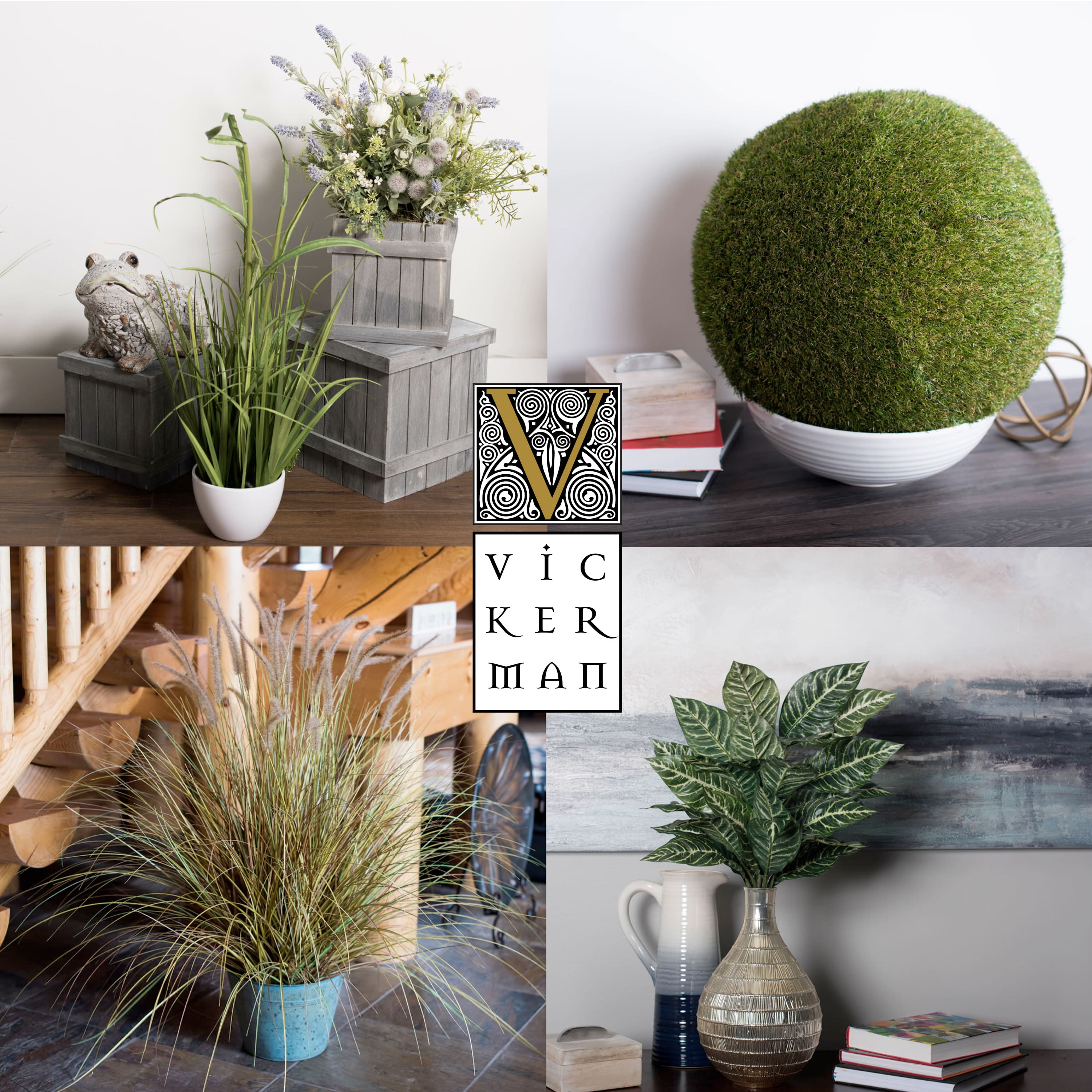 Artificial Potted Green Sheep&#x27;s Grass