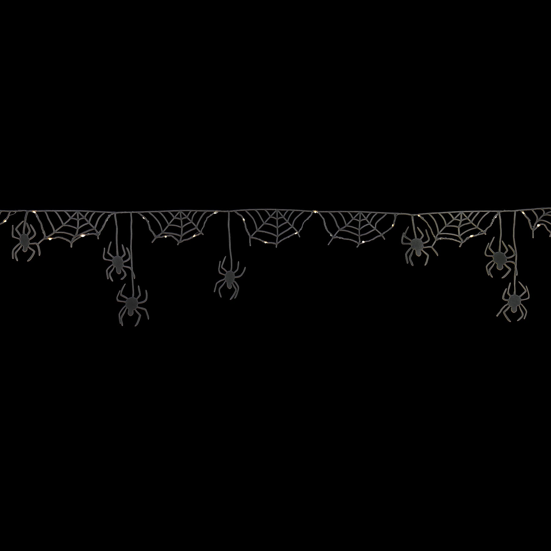 30ct. Warm White LED Spider Web Garland by Ashland&#xAE;