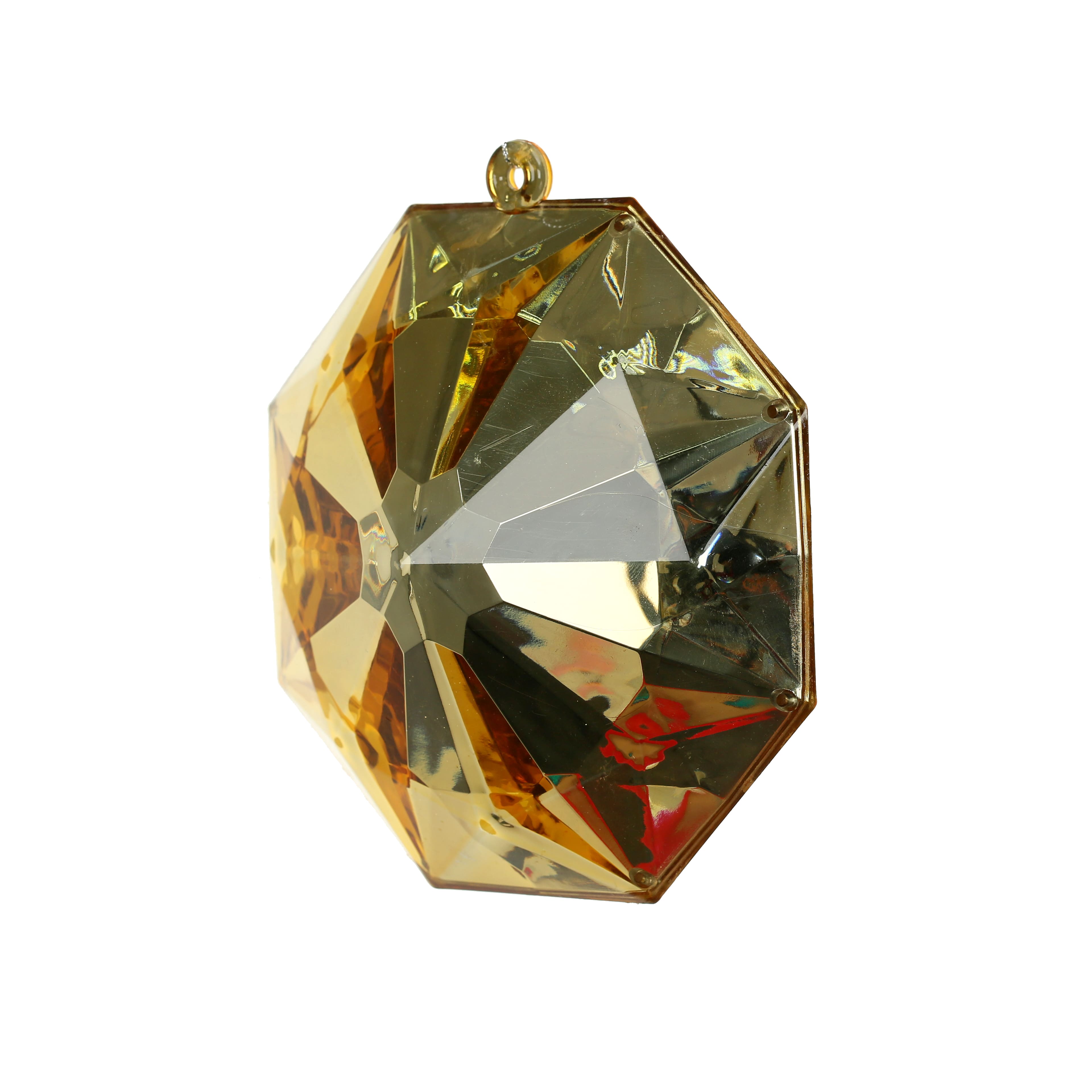 6&#x22; Faceted Round Gem Ornament by Ashland&#xAE;