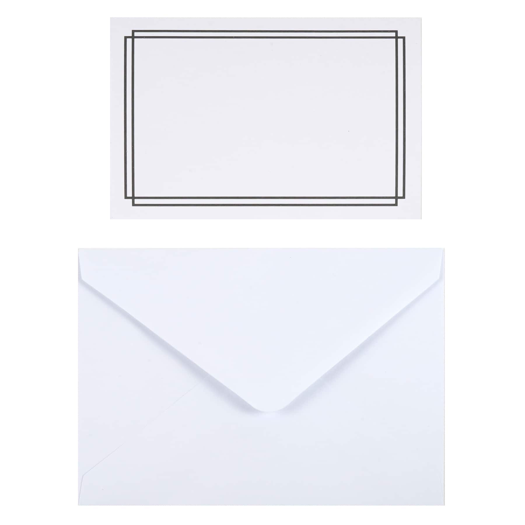 Flat Cards & Envelopes by Recollections™, 3.5" x 4.87"