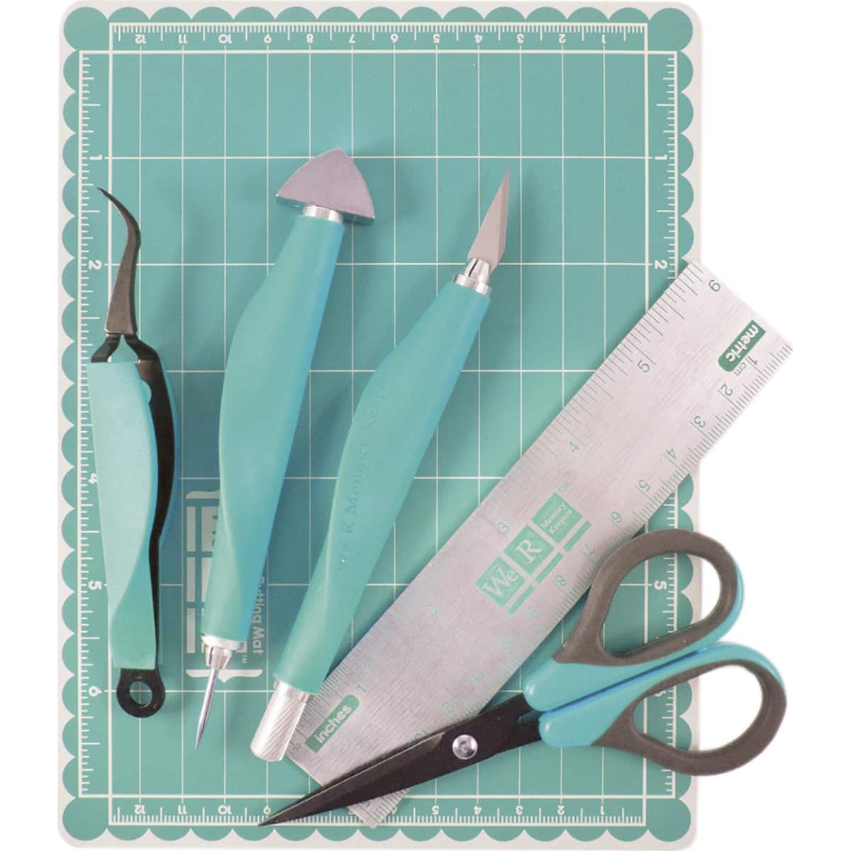 We R Crafter's Essentials Magnetic Cutting Mat and Mini Ruler
