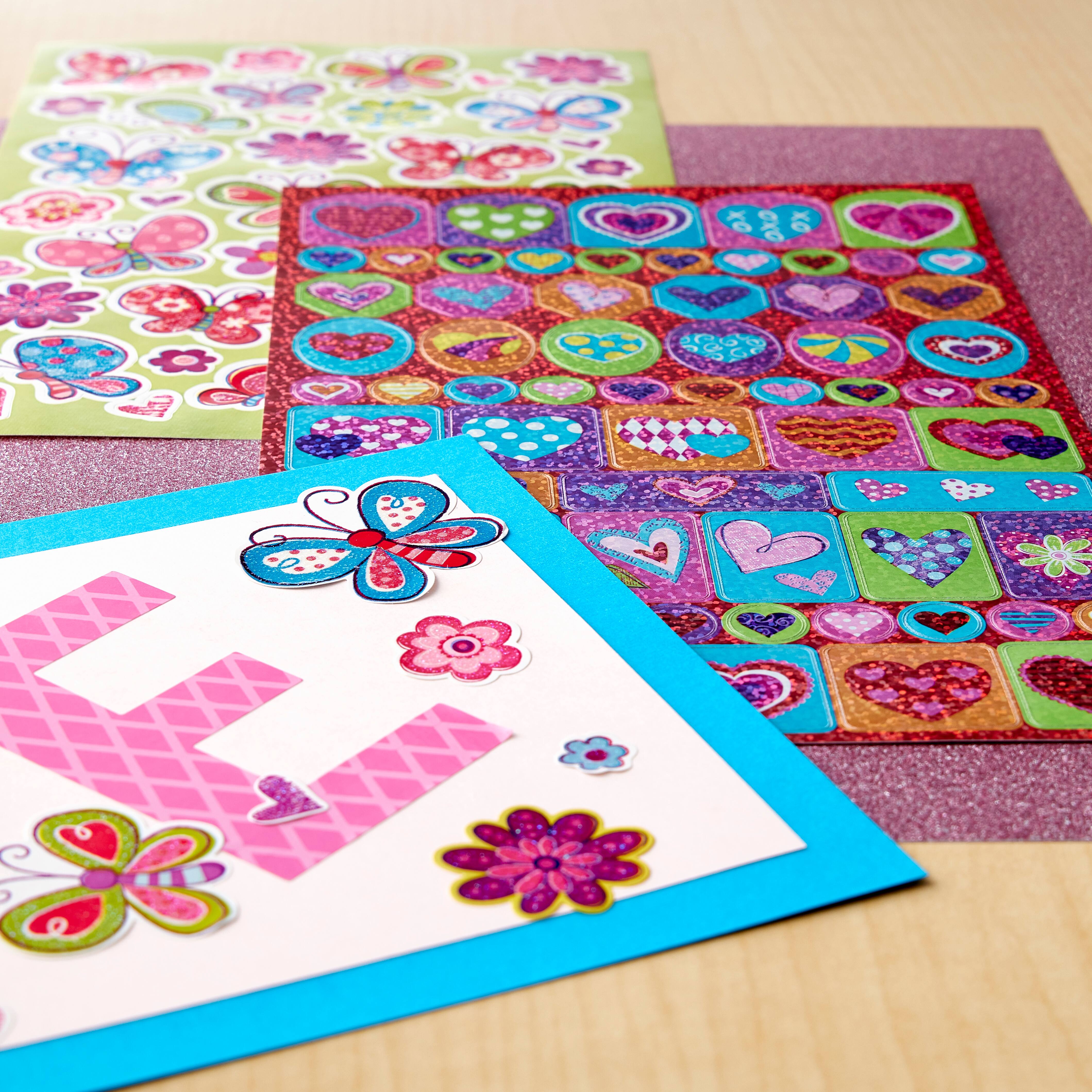 12 Pack: Butterflies Teacher Sticker Book by Recollections&#x2122; 