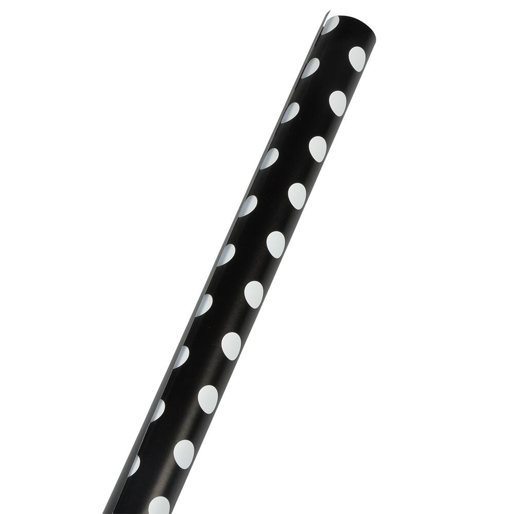 JAM Paper Polka Dot Gift Wrap Set, 2ct.