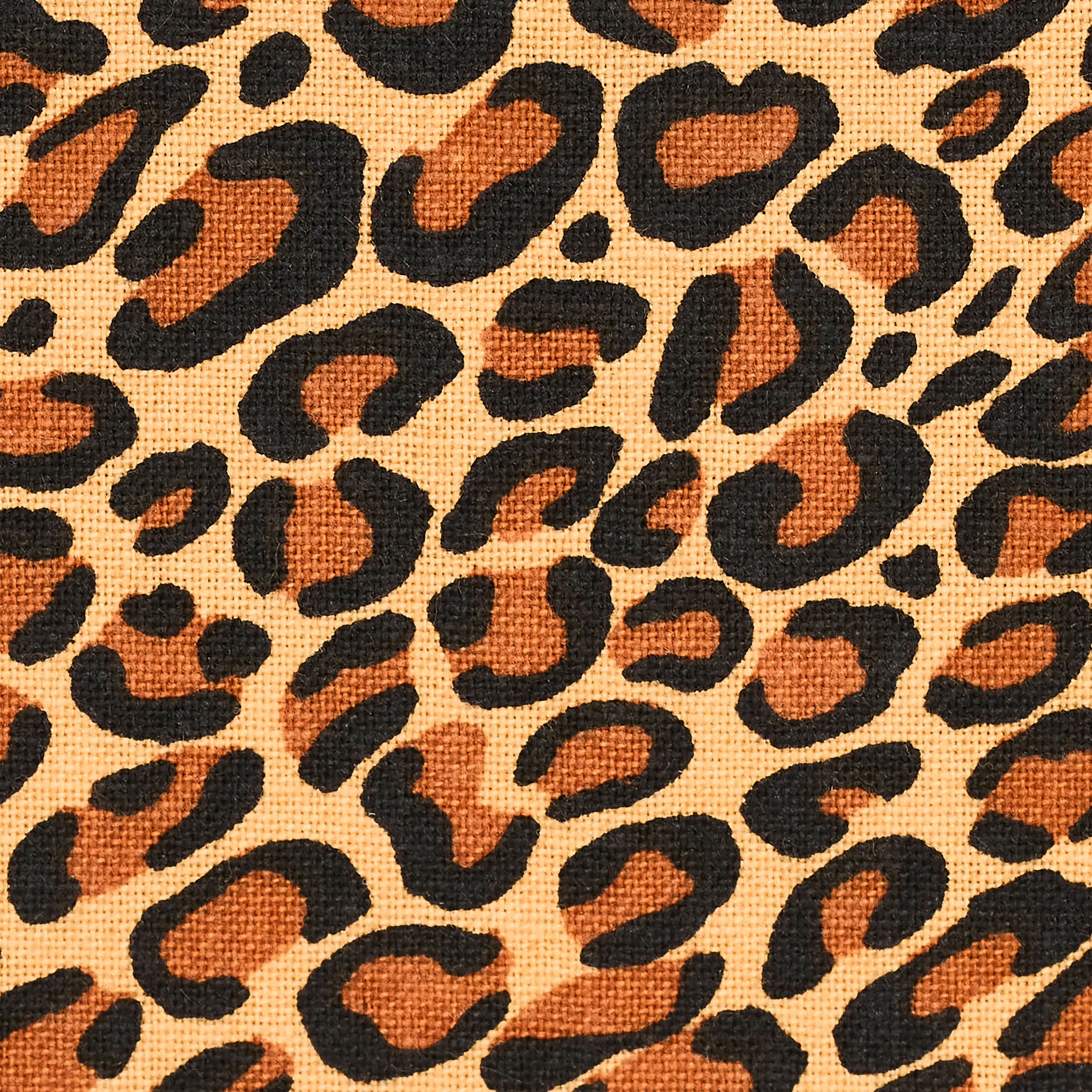 Leopard Print Cotton Fabric by Loops &#x26; Threads&#xAE;
