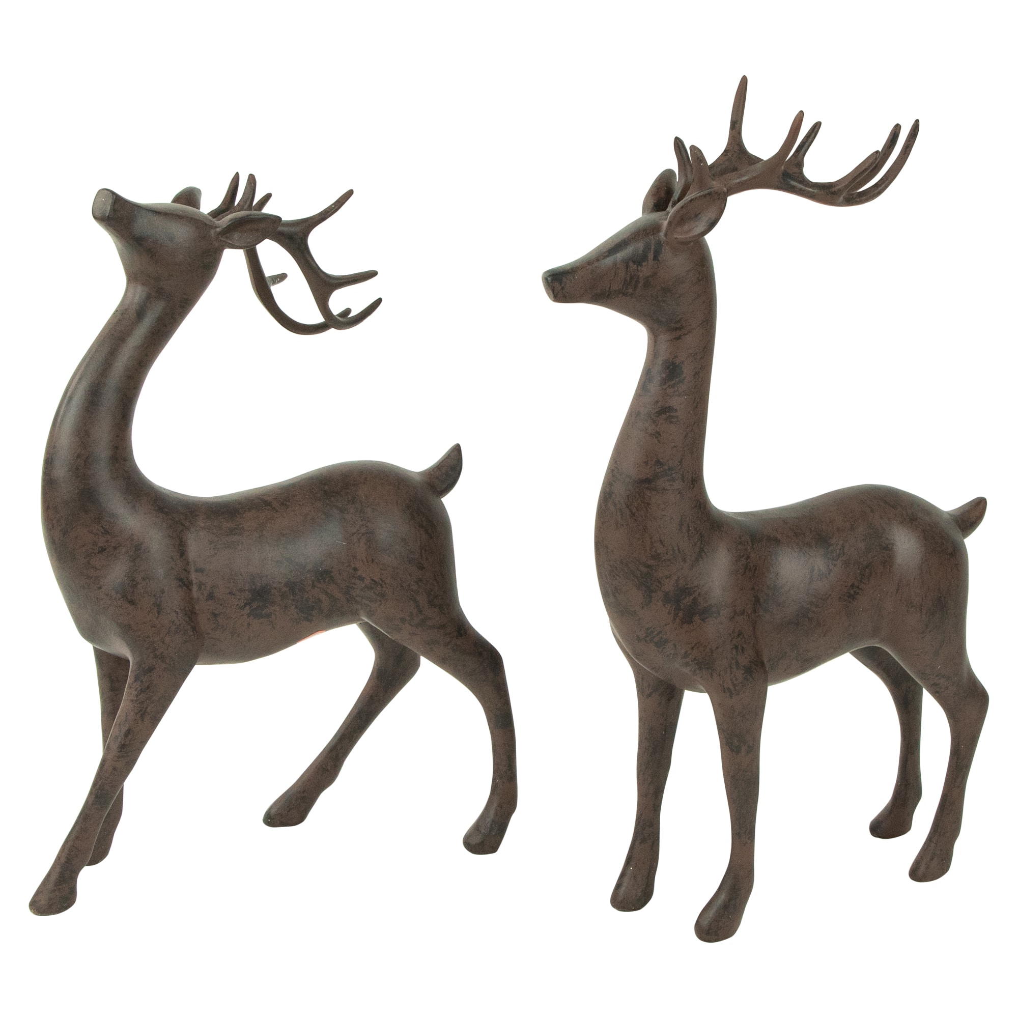 Brown Deer Christmas Decoration Set