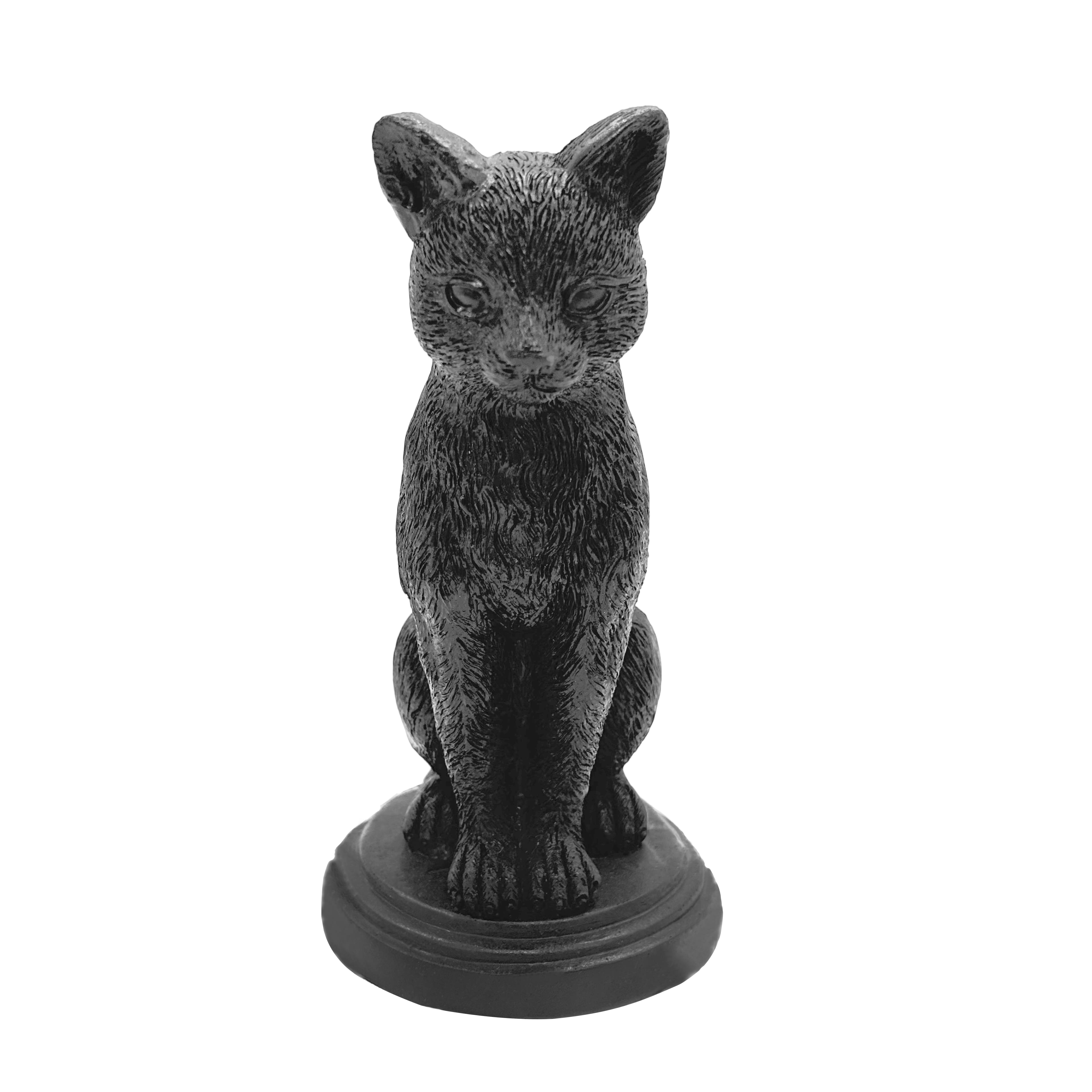 6.25&#x22; Black Cat Tabletop Taper Candle Holder by Ashland&#xAE;