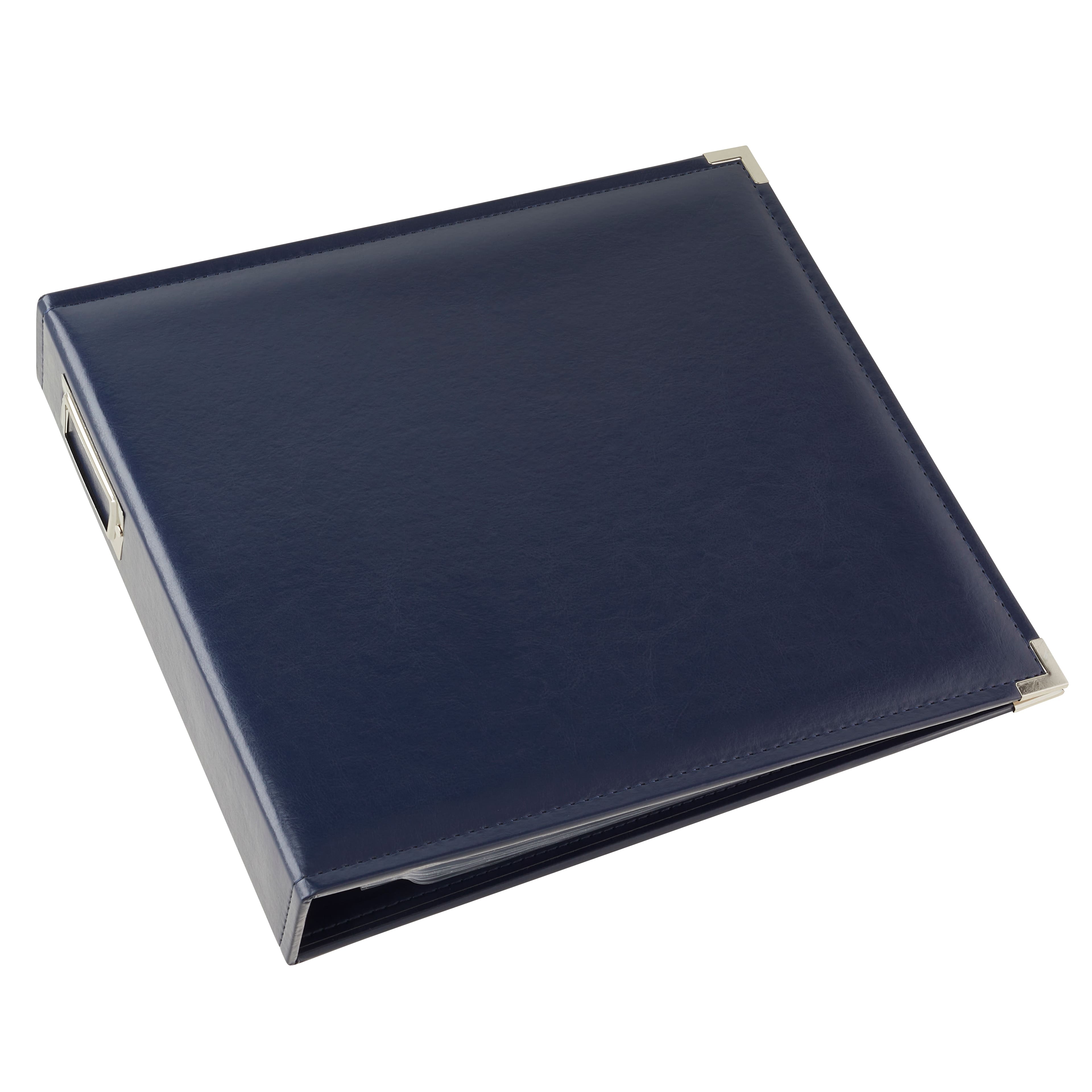 We R Faux Leather D-Ring Binder 12X12-Greige - 633356302230