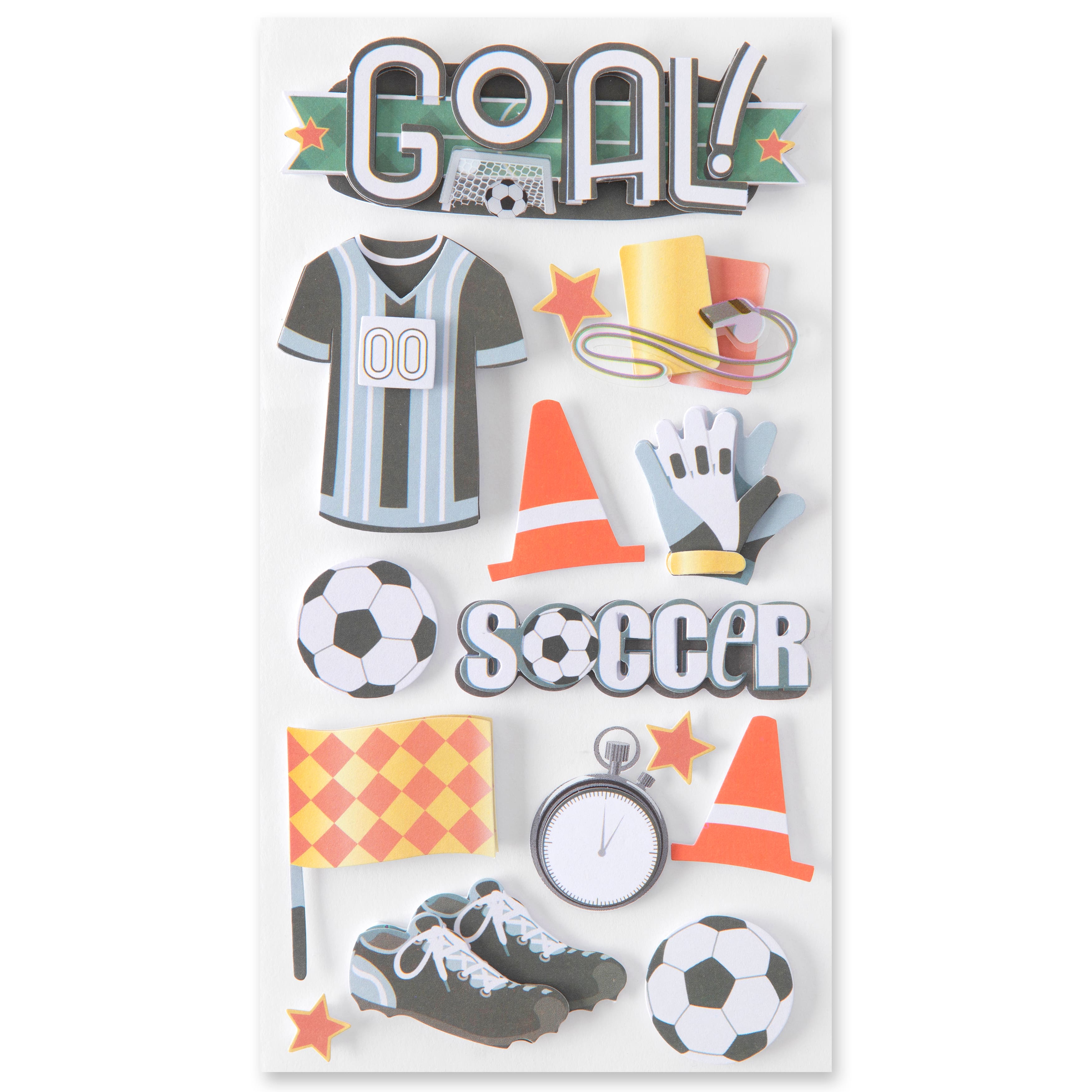 Soccer Icon Stickers by Recollections™
