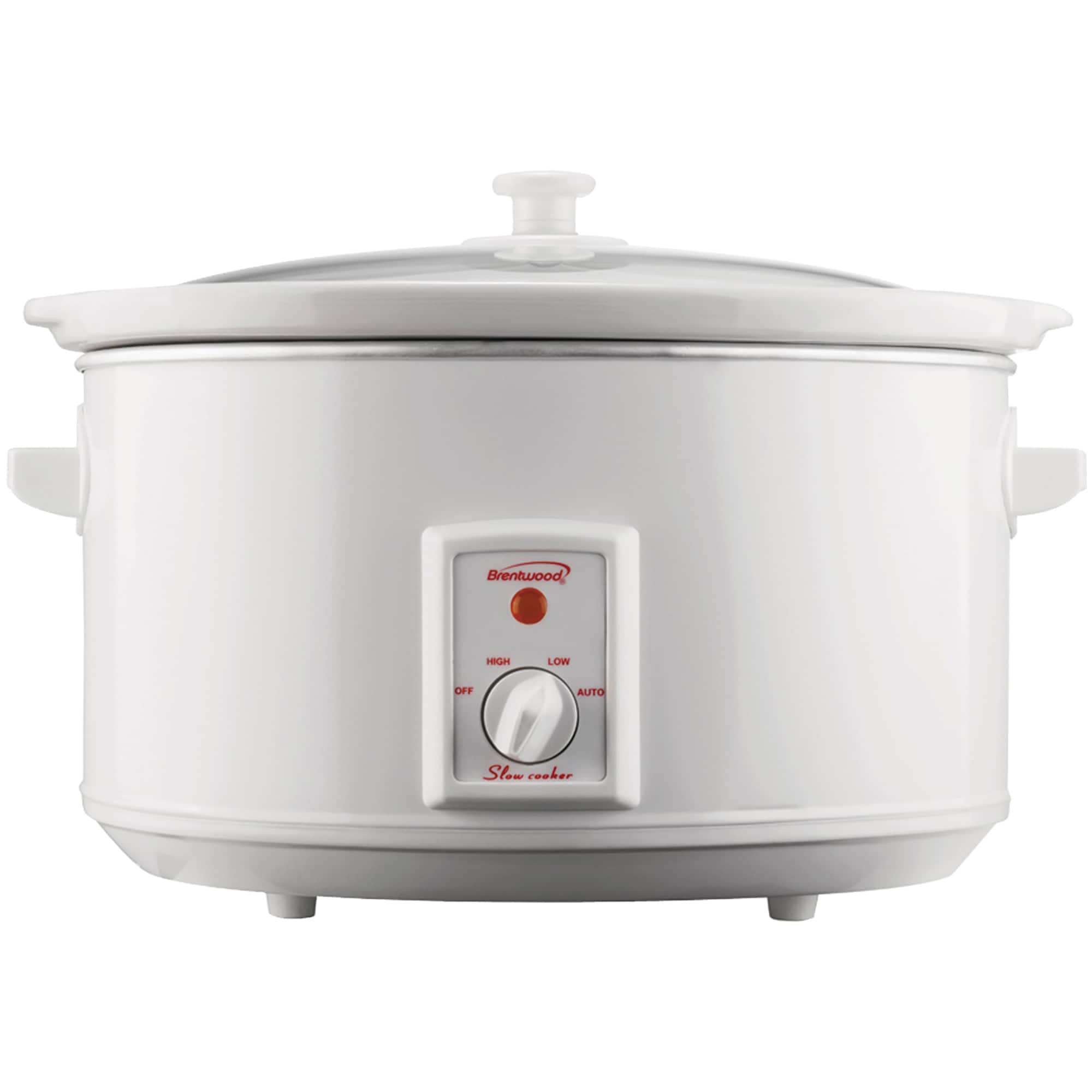 Brentwood 8qt. White Slow Cooker