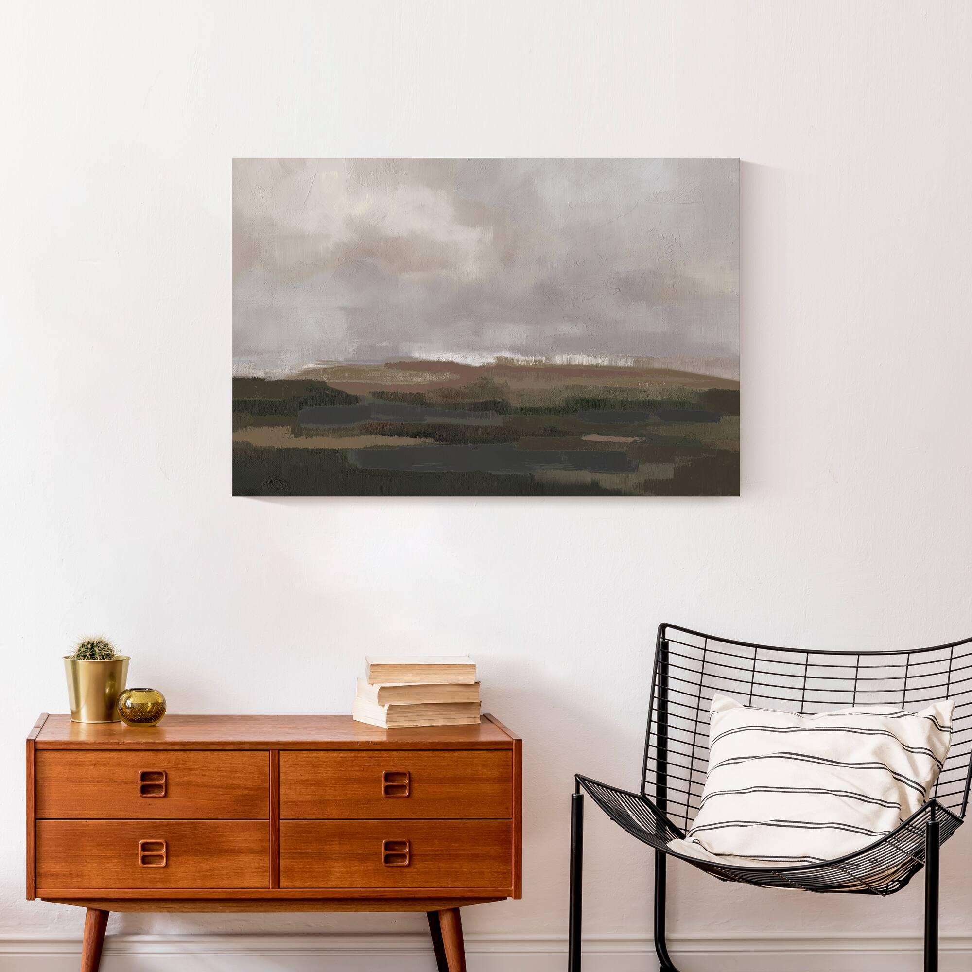 Rusty Landscape 30" x 20" Canvas Wall Art