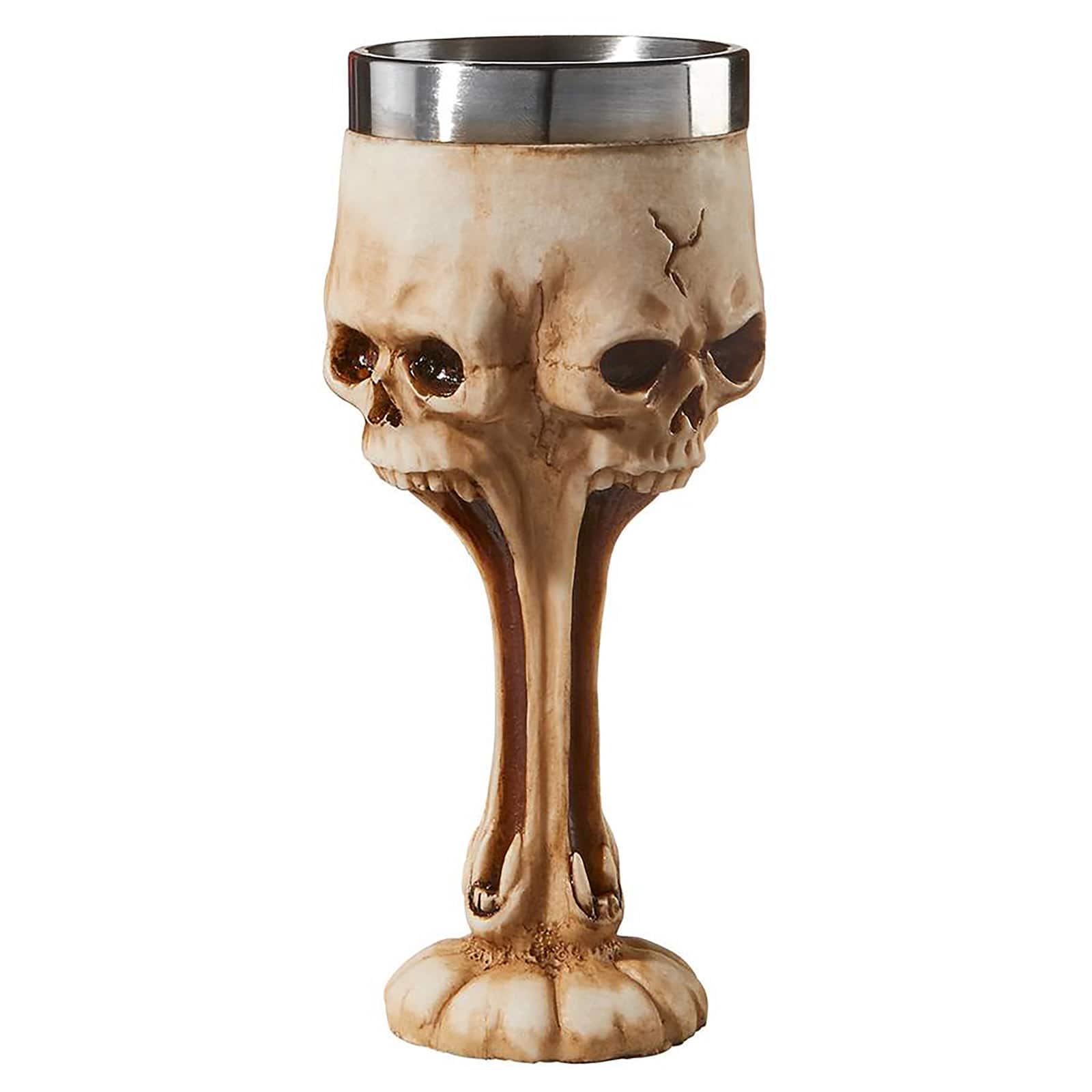 Design Toscano Gothic Scare Skull Goblet