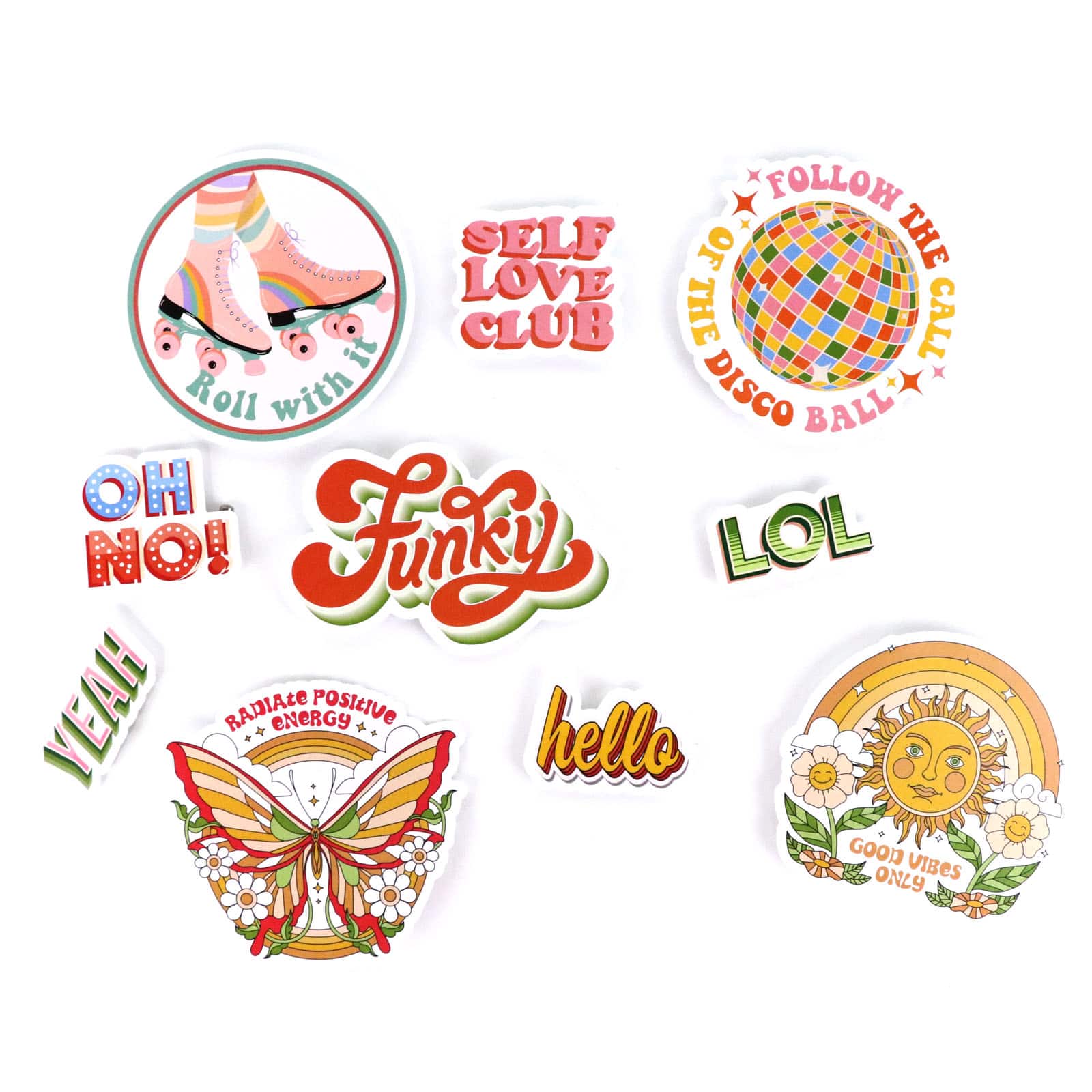 Vinyl Diecut Sayings &#x26; Phrases Sticker Set by Recollections&#x2122;