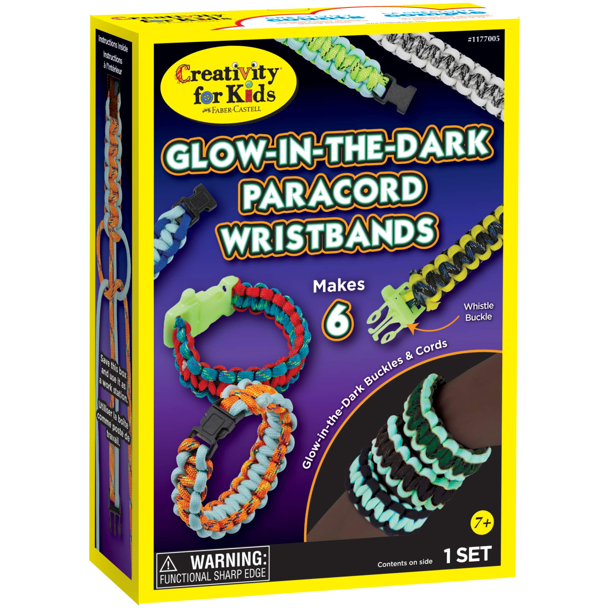 Distilleren bijlage Vochtig Creativity for Kids® Glow In the Dark Paracord Wristbands | Michaels