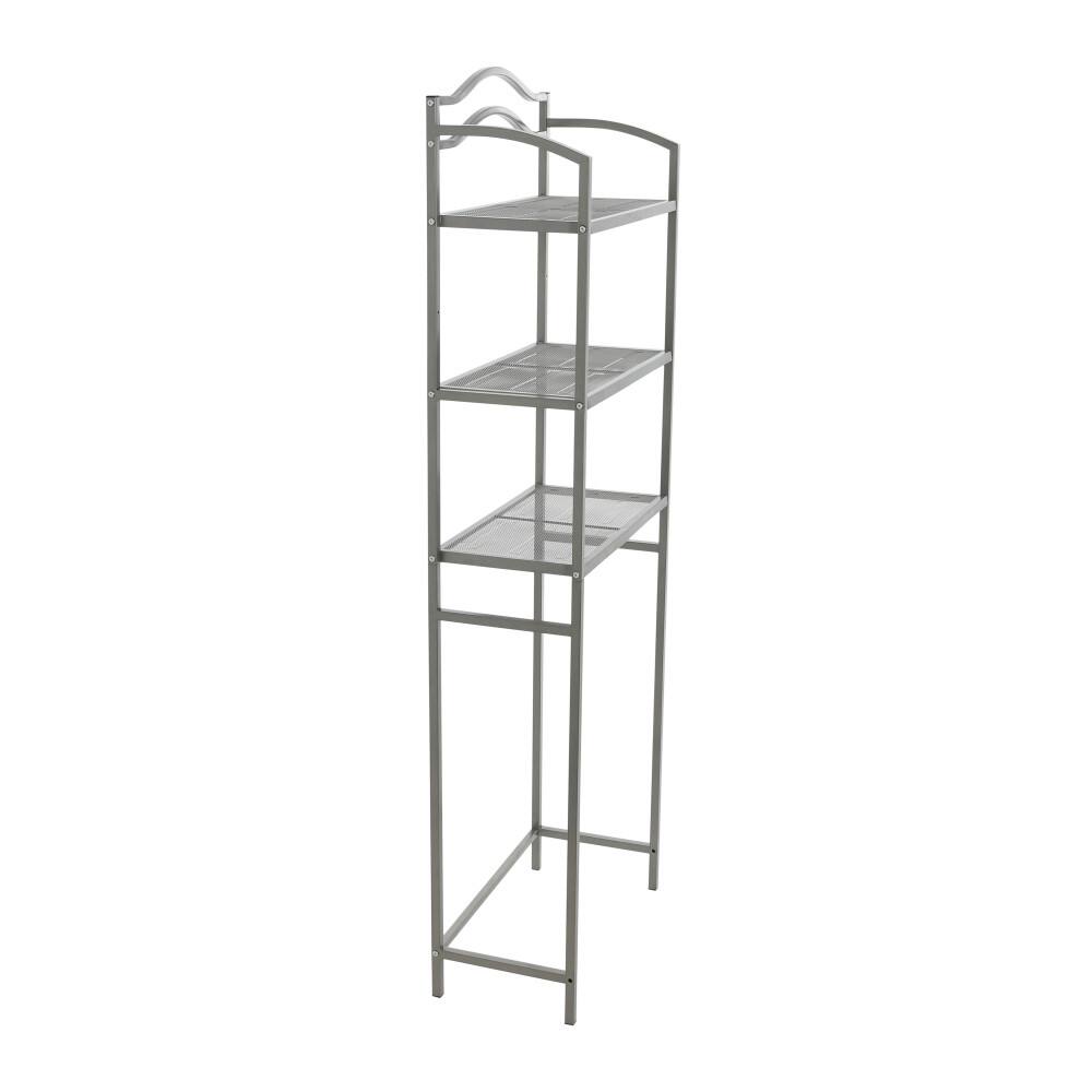 Household Essentials 3-Tier Metal Over the Toilet Shelf