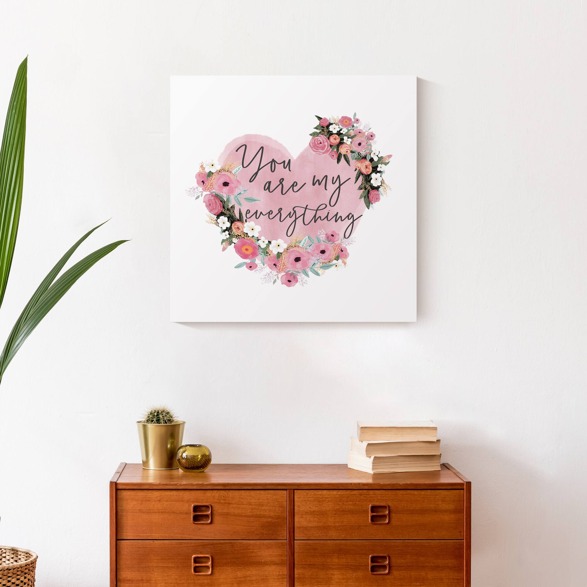 You Are My Everything Canvas Wall Art