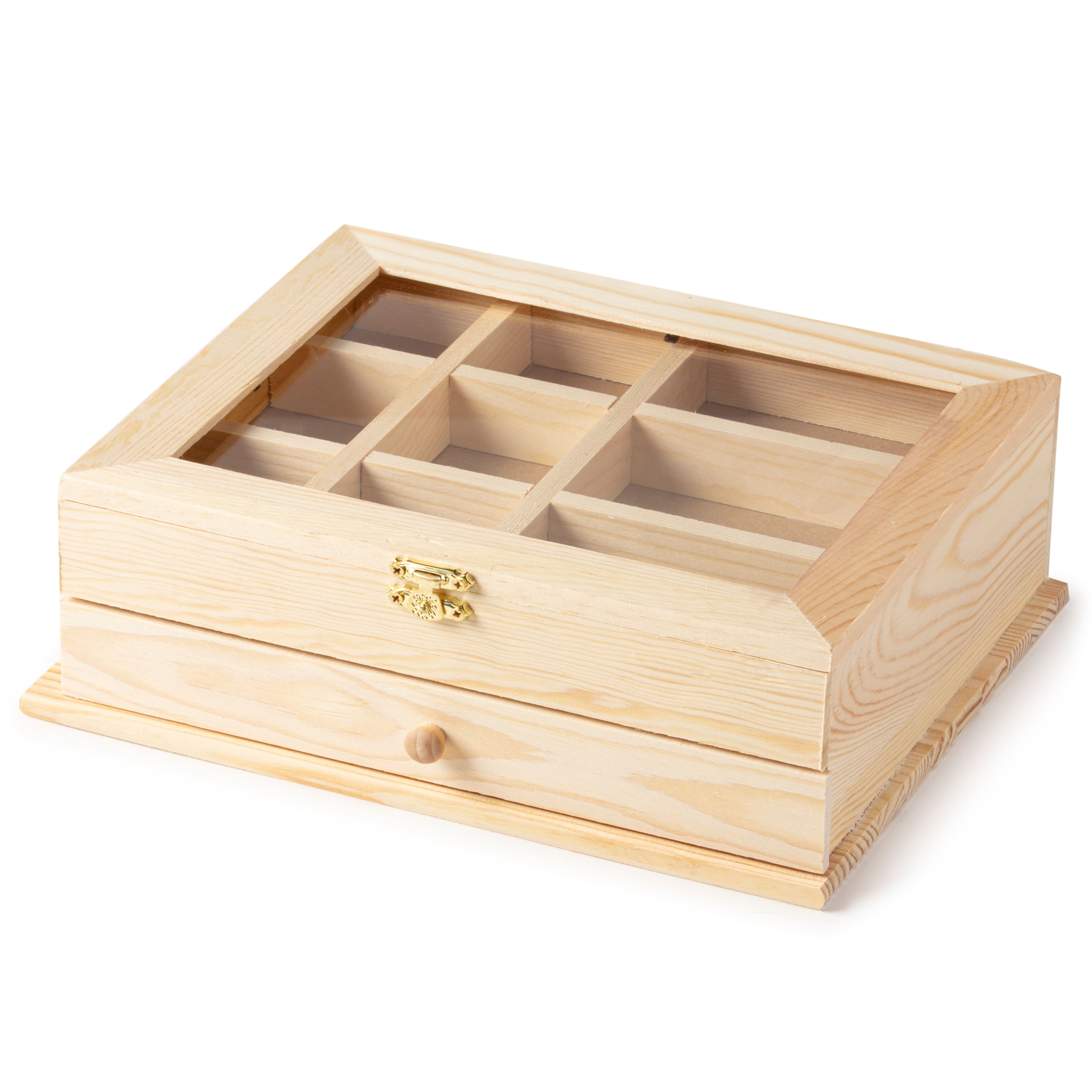 Wood Jewellery Box by Make Market®