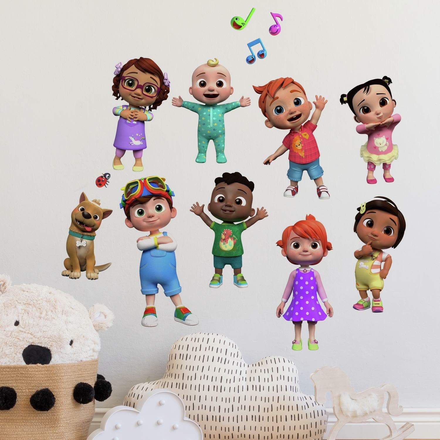 RoomMates Cocomelon Peel & Stick Wall Decals