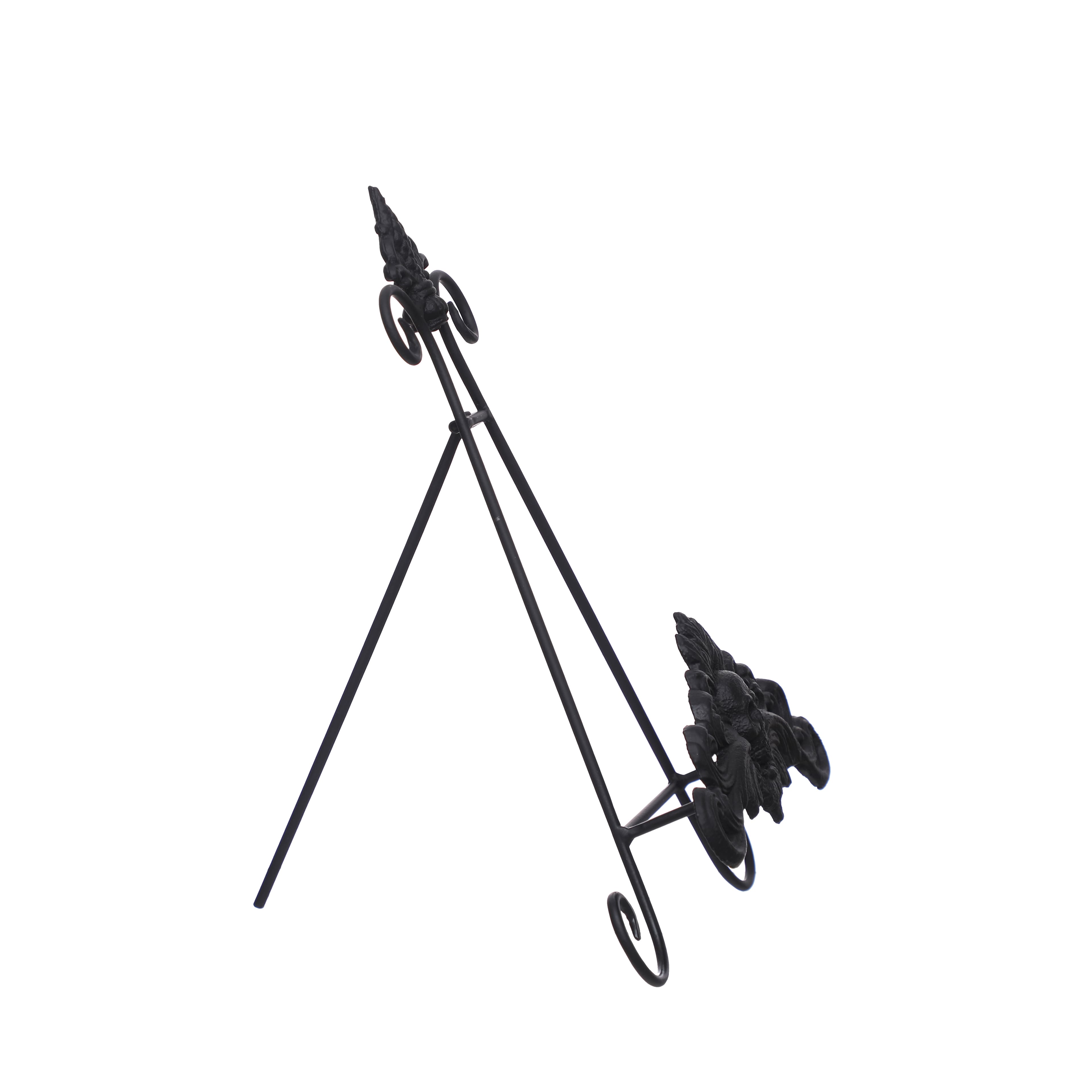 13.5&#x22; Black Metal Easel Tabletop Accent by Ashland&#xAE;