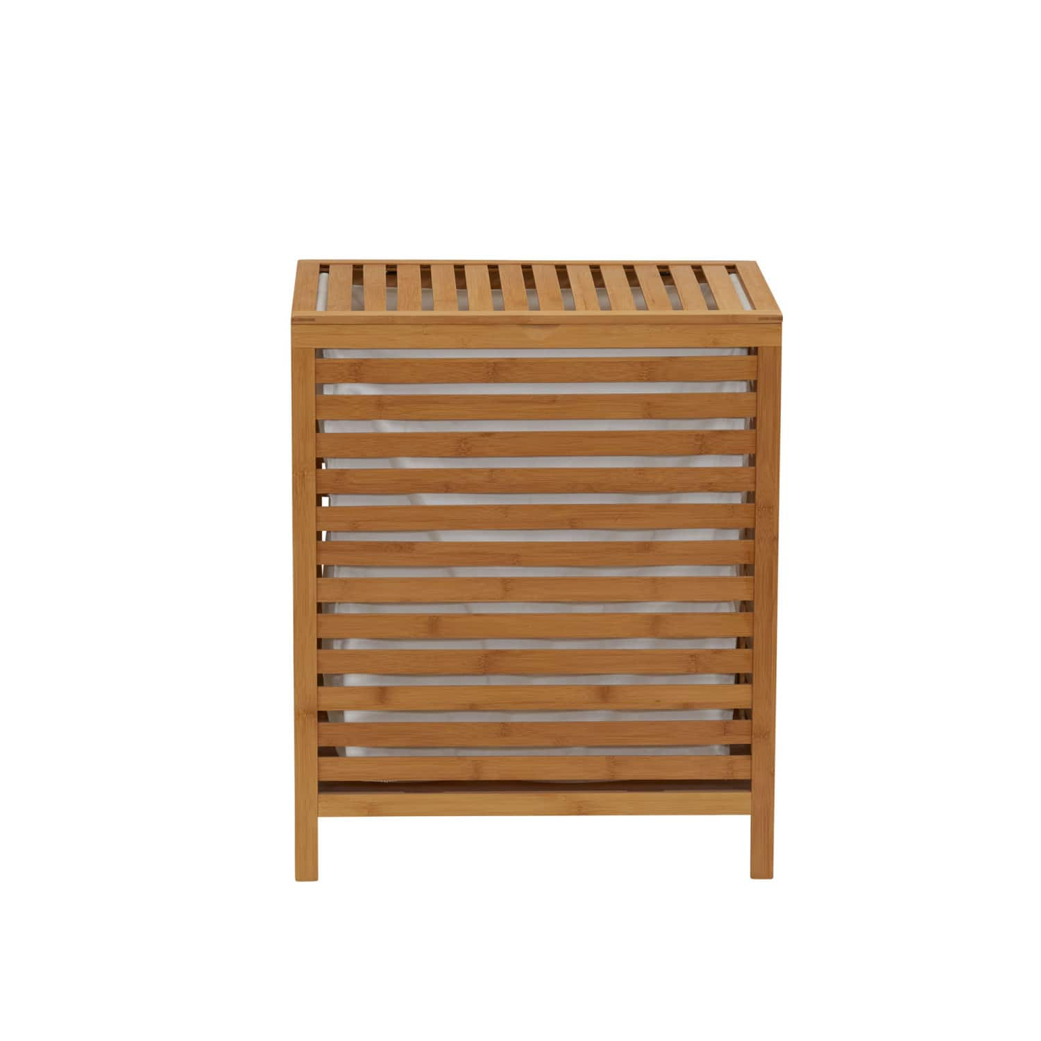 Household Essentials Bamboo Laundry Hamper