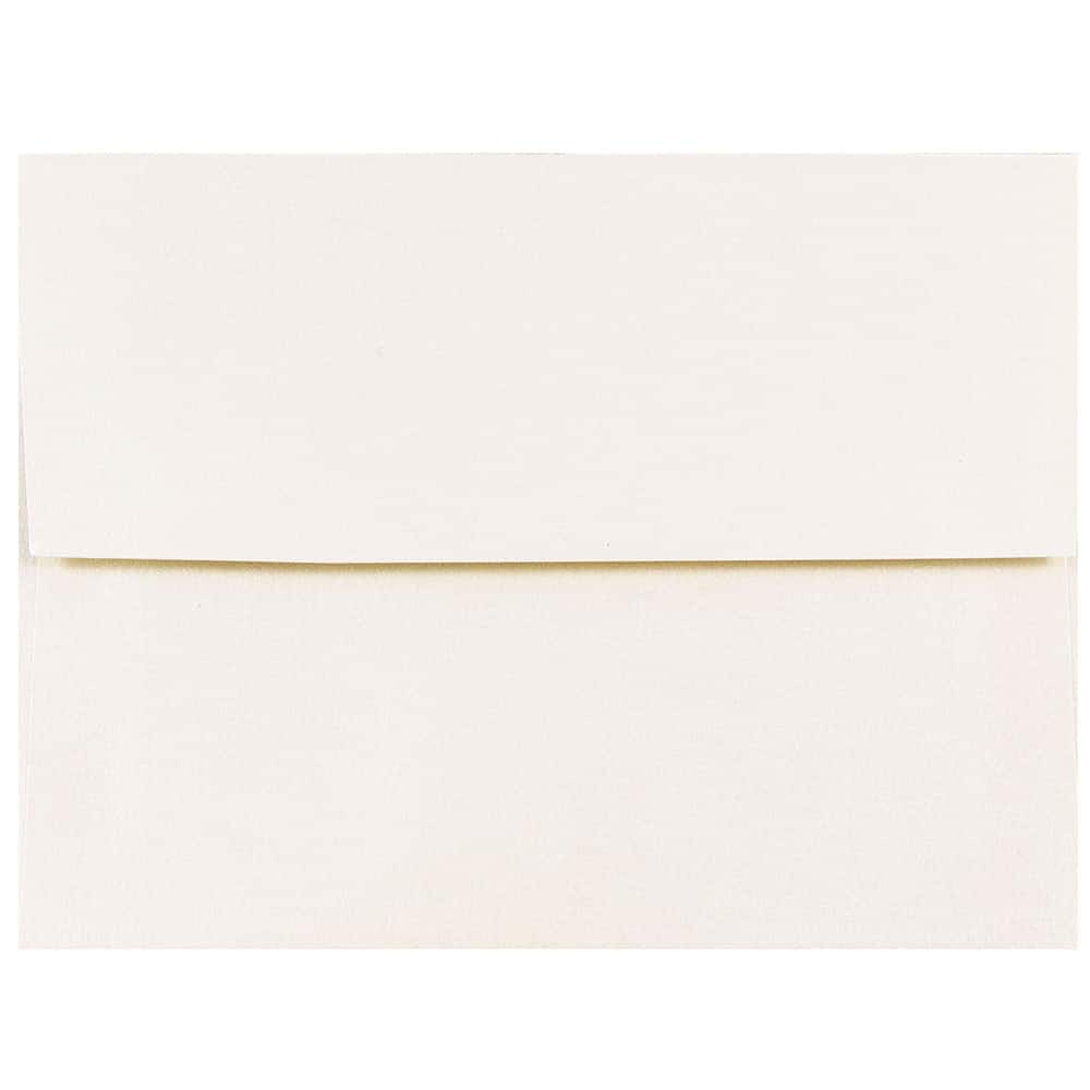 JAM Paper 4.375" x 5.75" Metallic Invitation Envelopes, 50ct.