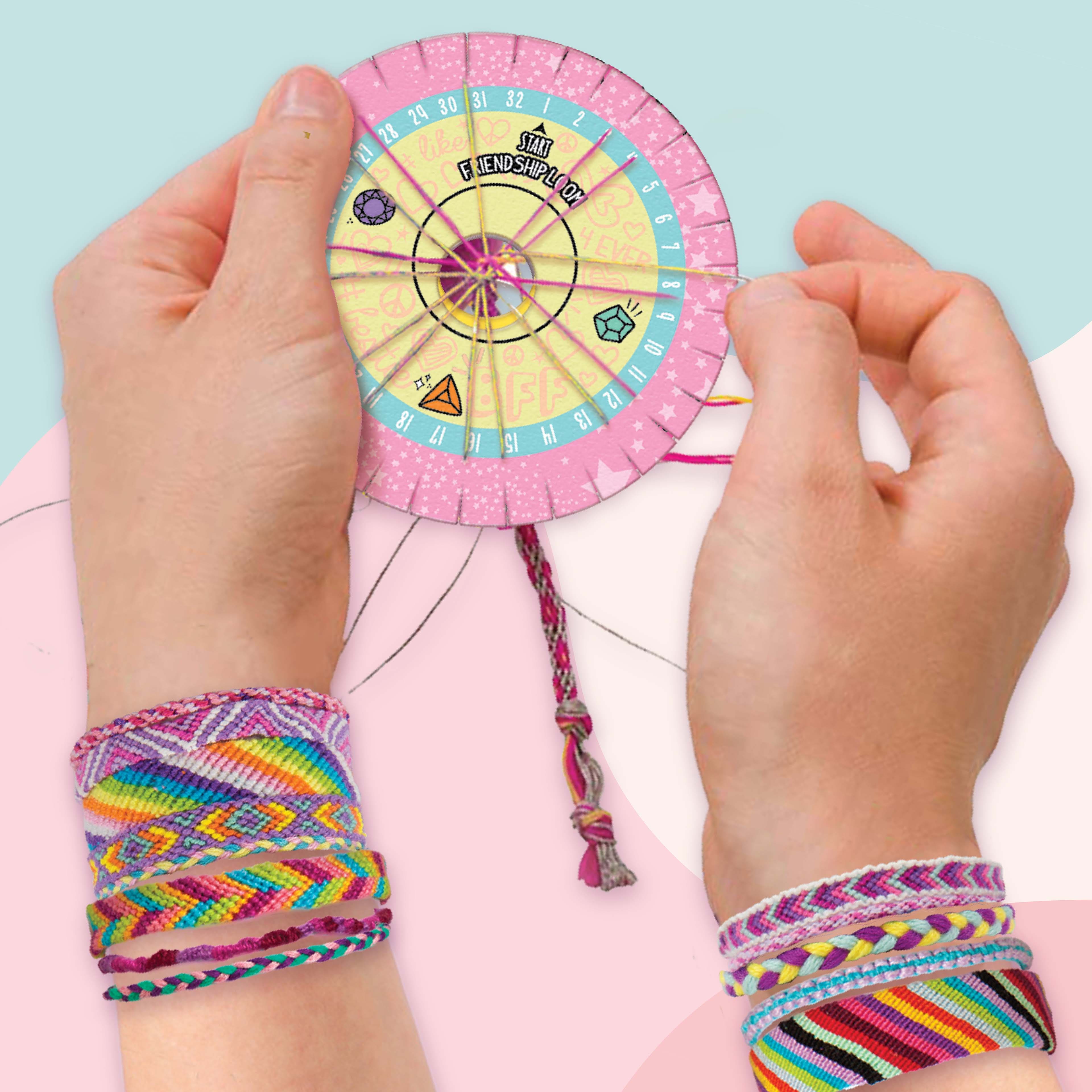  Klutz Friendship Bracelets Craft Kit Multicolored, 10.5 Length  x 0.69 Width x 9 Height : Torres, Laura