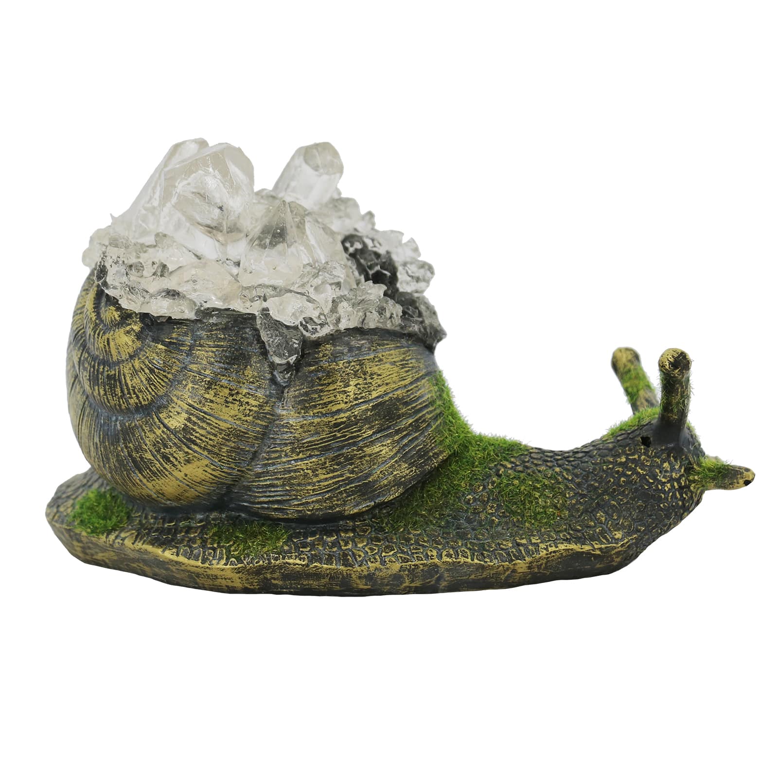 6.5&#x22; LED Snail &#x26; Crystal Tabletop D&#xE9;cor by Ashland&#xAE;