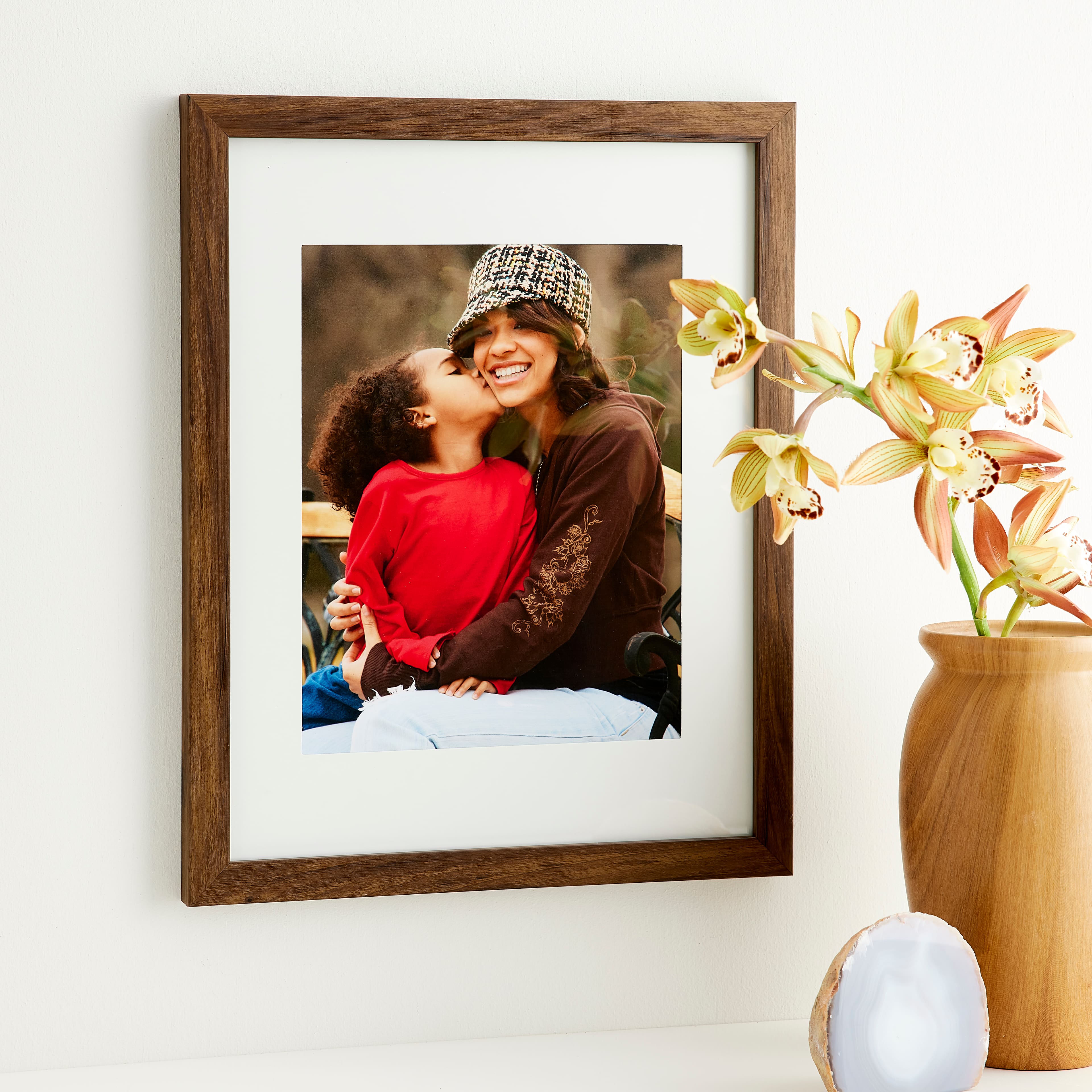 Aspect Rustic Narrow Frame With Mat by Studio Décor®